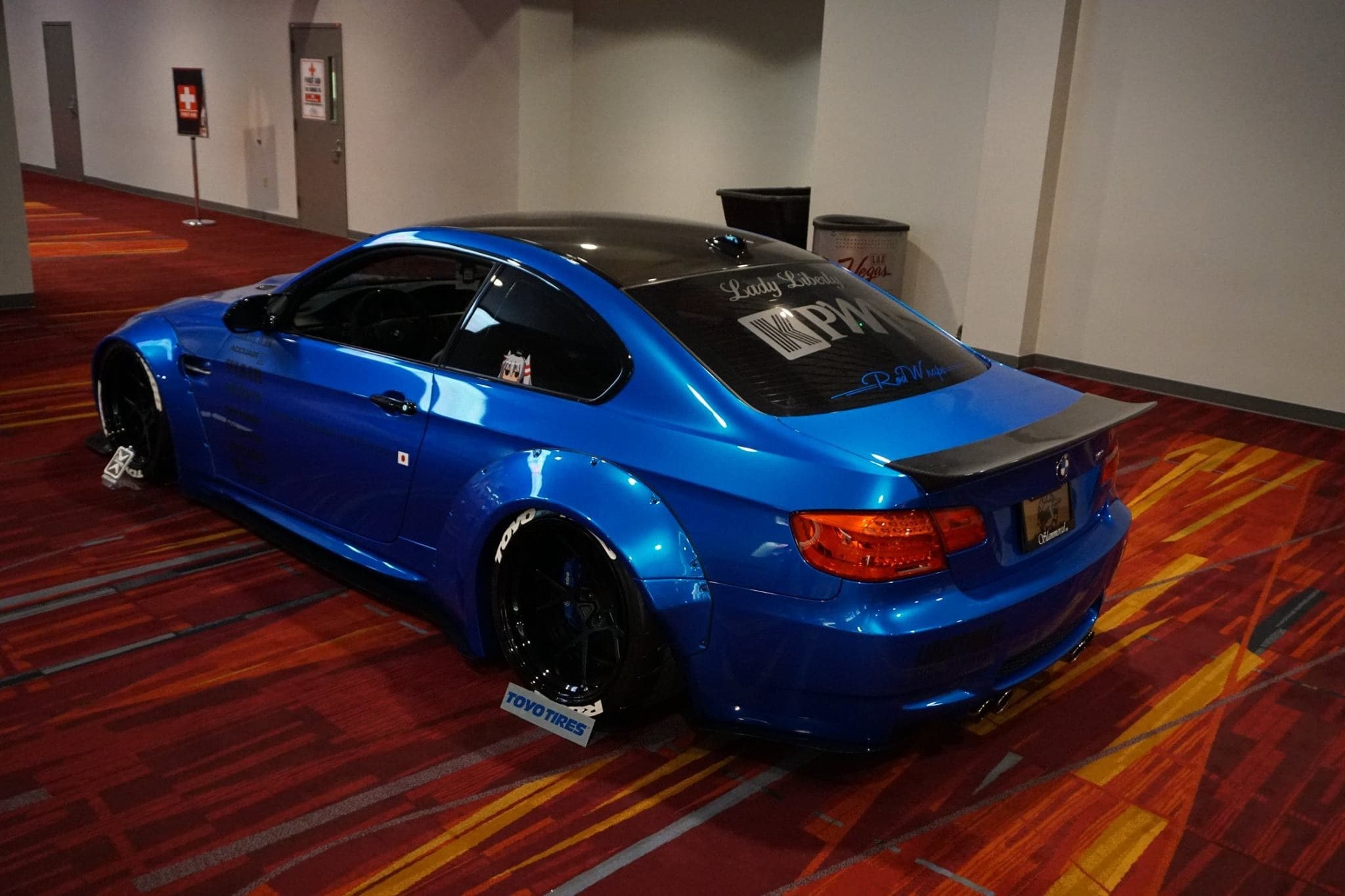 Indulgent Blue Metallic Gloss Metallic wrap by KPMF, photograph 4 of 8
