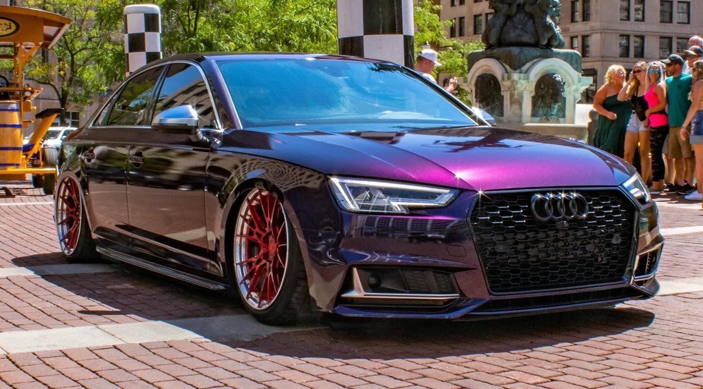 Gloss Hypnotic Black Violet Gloss wrap by KPMF, photograph 2 of 4