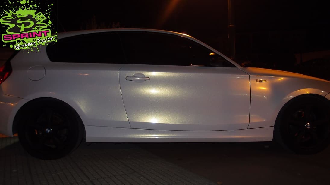 Gold/White Starlight Gloss Gloss Starlight wrap by KPMF, photograph 7 of 8
