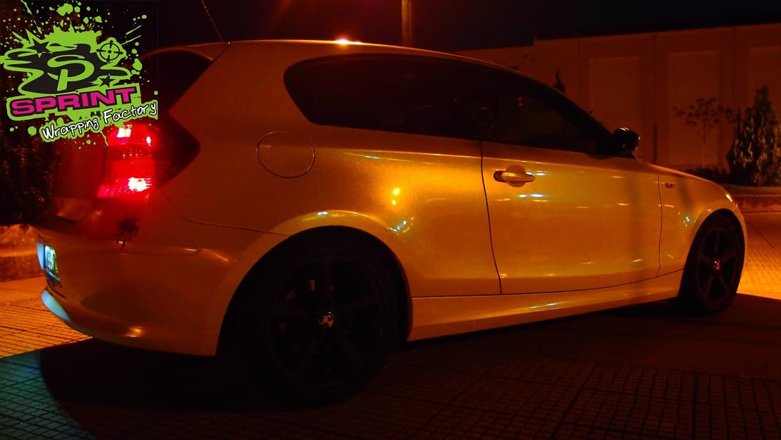 Gold/White Starlight Gloss Gloss Starlight wrap by KPMF, photograph 8 of 8