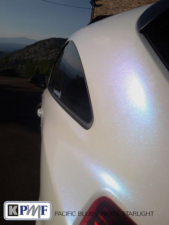 Gloss Pacific Blue Starlight Gloss Overlaminate wrap by KPMF, photograph 2 of 4