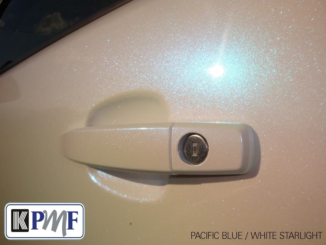 Gloss Pacific Blue Starlight Gloss Overlaminate wrap by KPMF, photograph 4 of 4