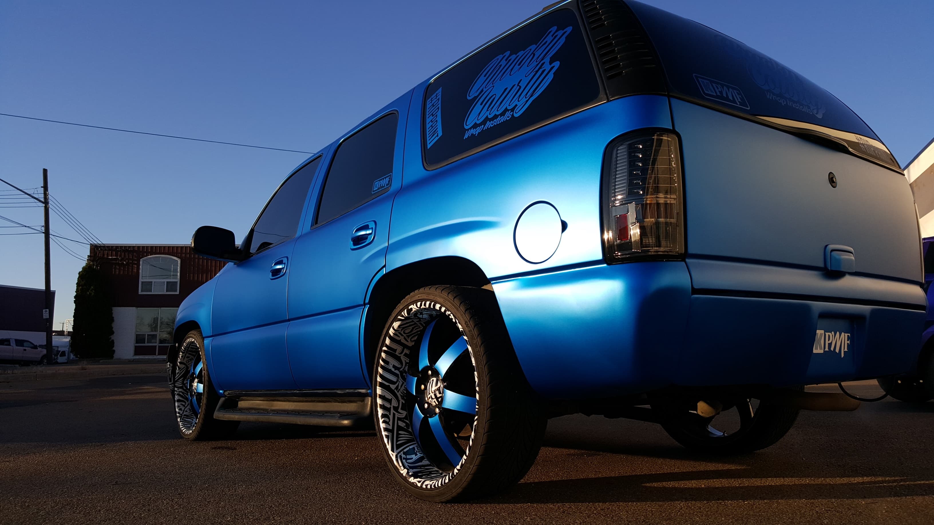 Matte Iced Blue Titanium Matte Metallic wrap by KPMF, photograph 3 of 8
