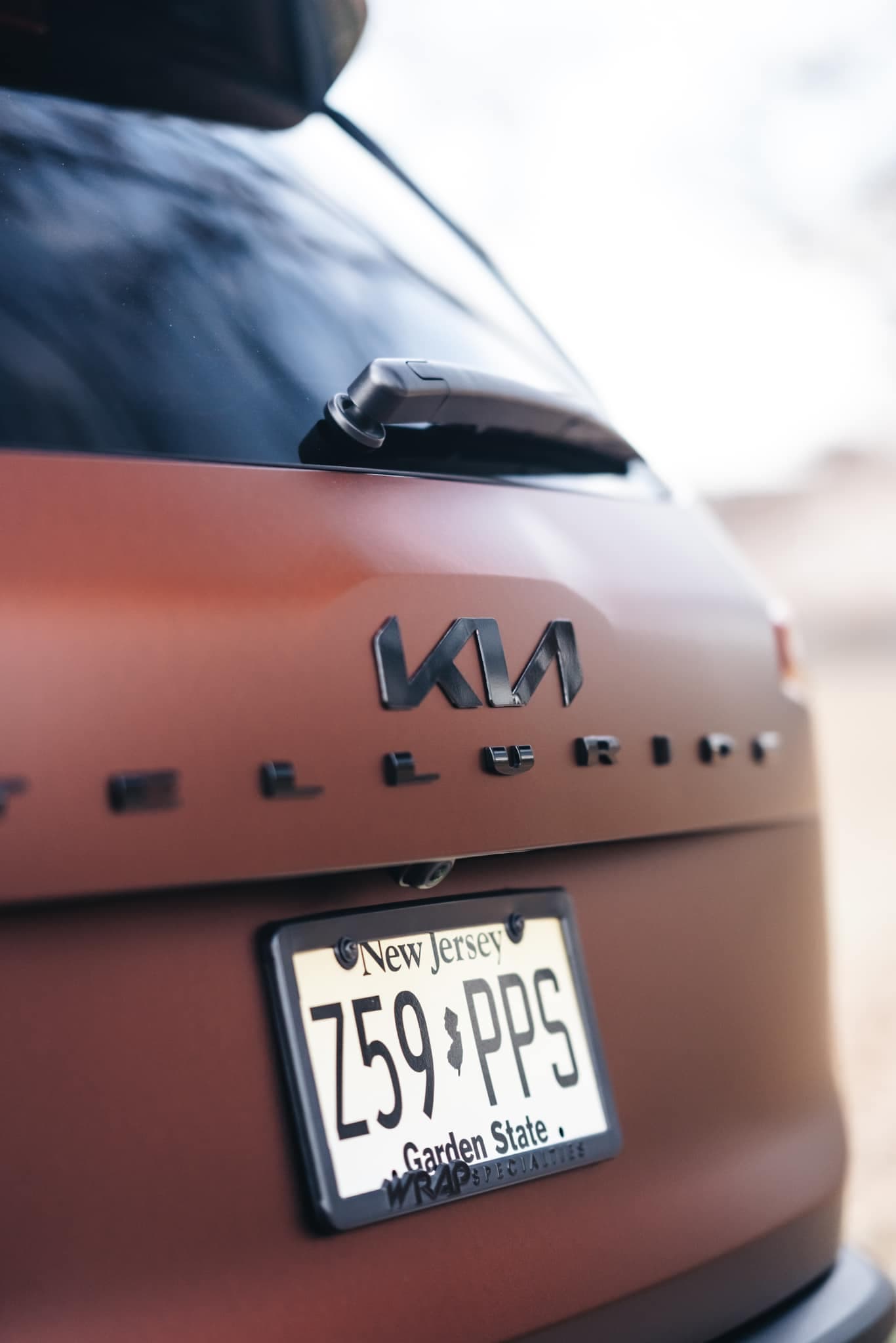 Metallic Matte Widowed Red Matte Metallic wrap by KPMF, photograph 5 of 8