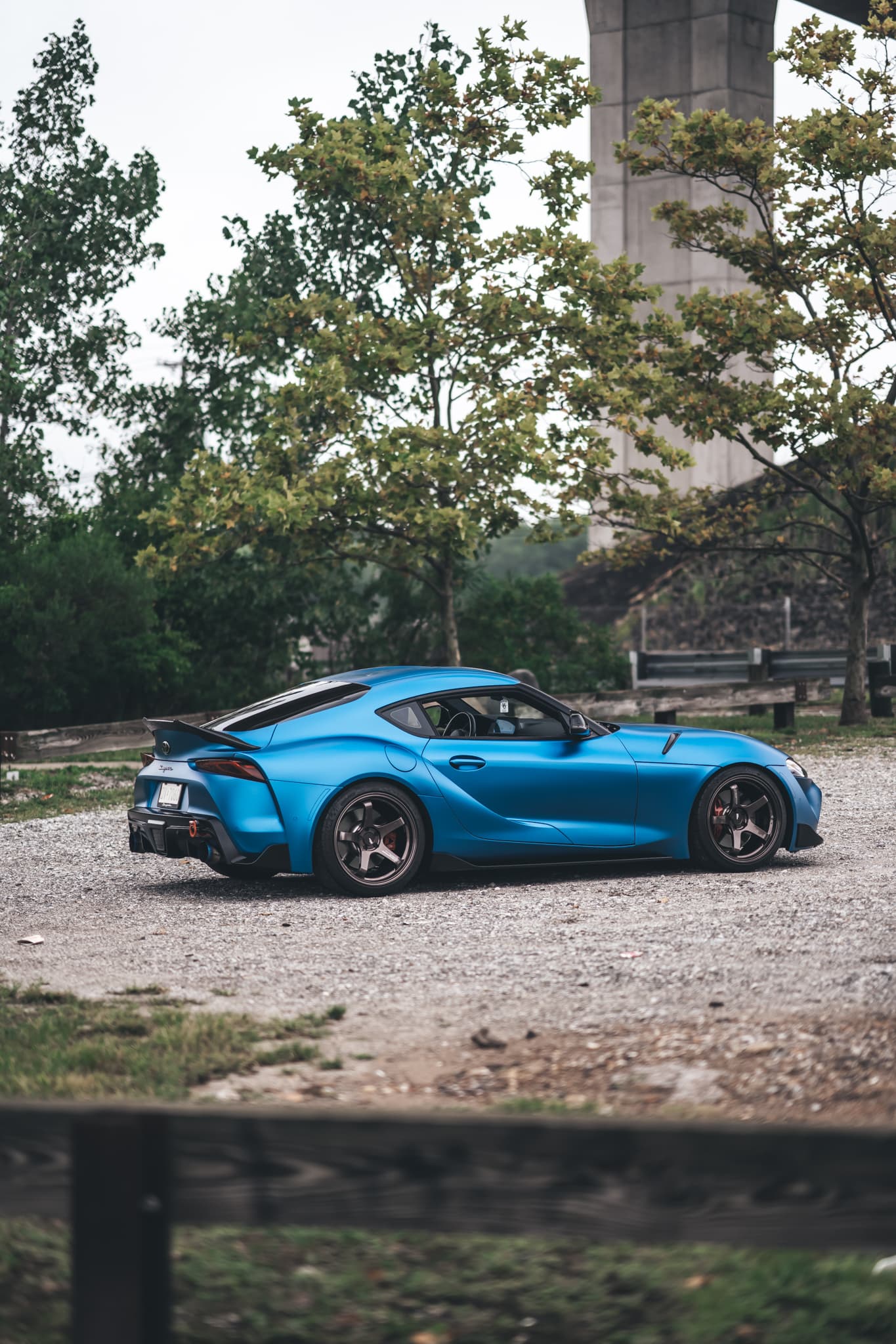 Matte Tempest Blue Matte wrap by KPMF, photograph 1 of 8