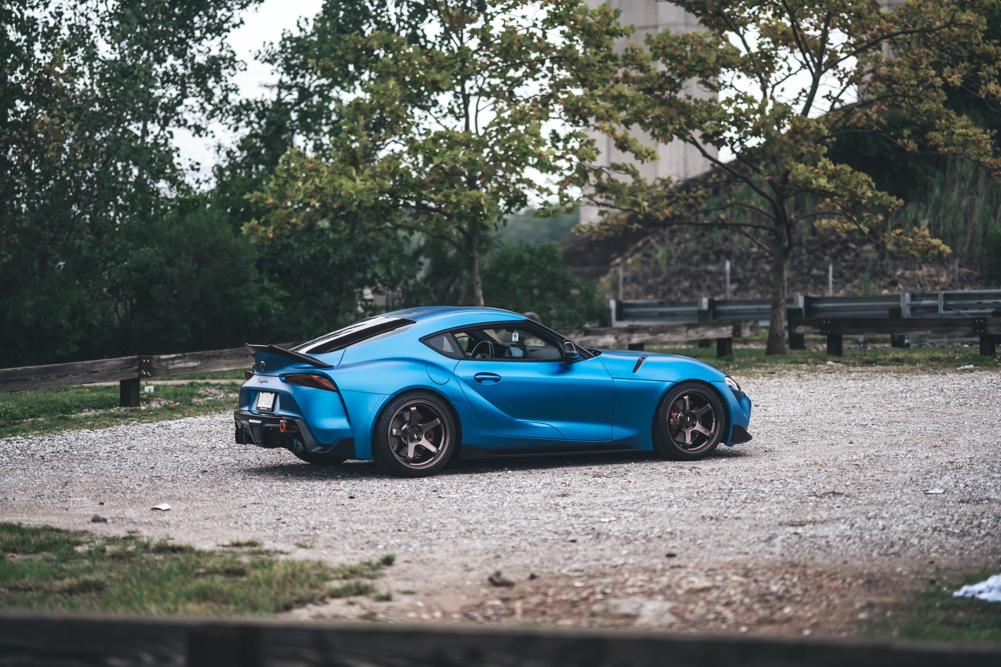 Matte Tempest Blue Matte wrap by KPMF, photograph 7 of 8