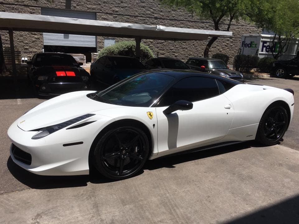 Matte Crystalline White Metallic Matte Metallic wrap by KPMF, photograph 1 of 8