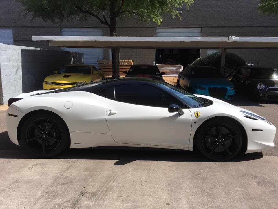 Matte Crystalline White Metallic Matte Metallic wrap by KPMF, photograph 4 of 8