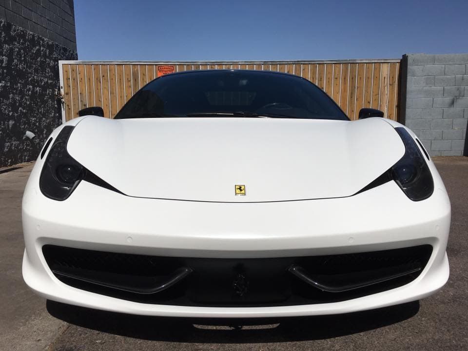 Matte Crystalline White Metallic Matte Metallic wrap by KPMF, photograph 5 of 8