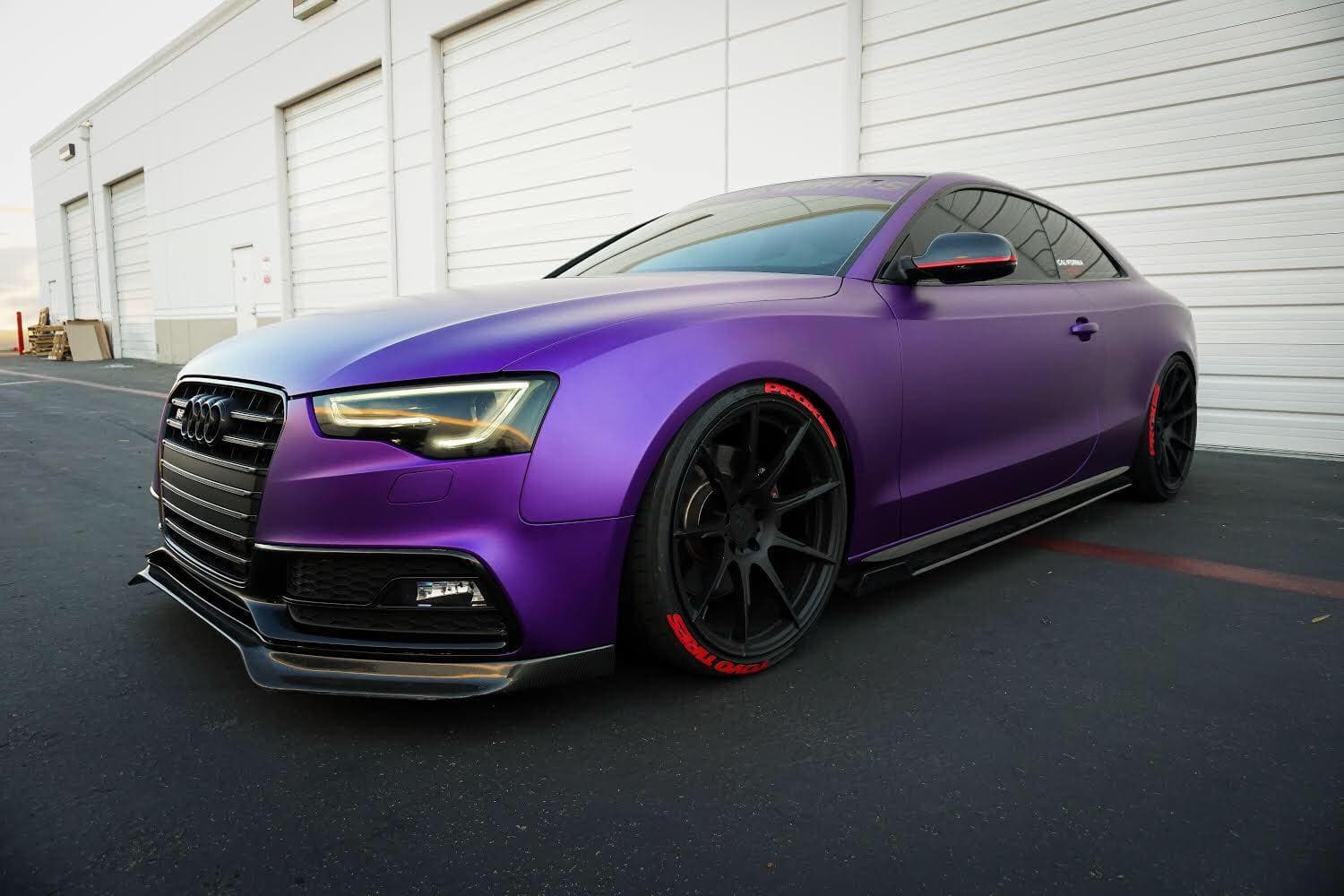 Matte Iced Amethyst Titanium Metallic Matte Metallic wrap by KPMF, photograph 1 of 2