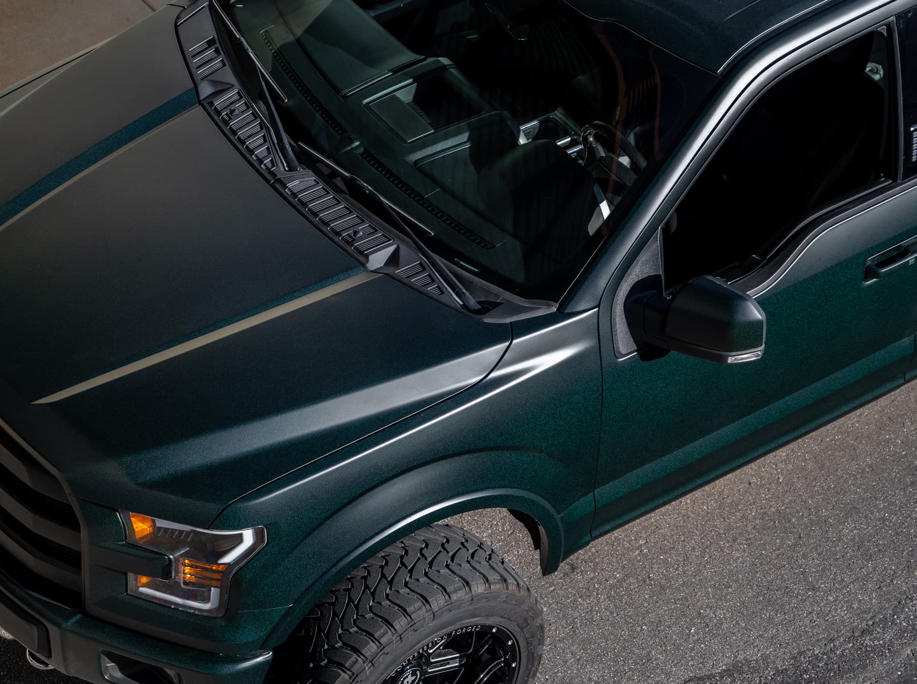 Frozen Emerald Metallic Frozen Matte wrap by KPMF, photograph 1 of 3