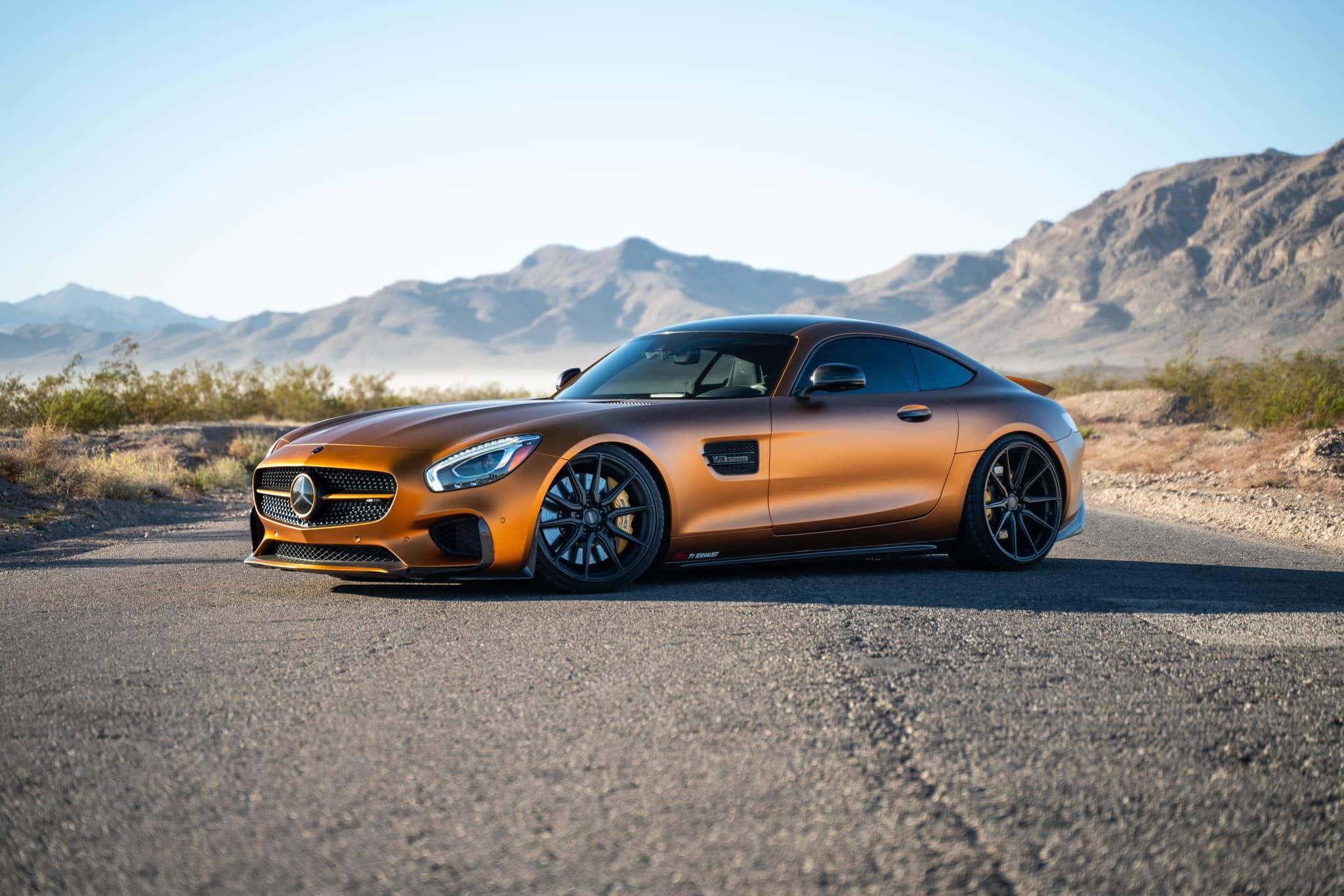 Metallic Matte Iced Amber Titanium Matte Metallic wrap by KPMF, photograph 2 of 7