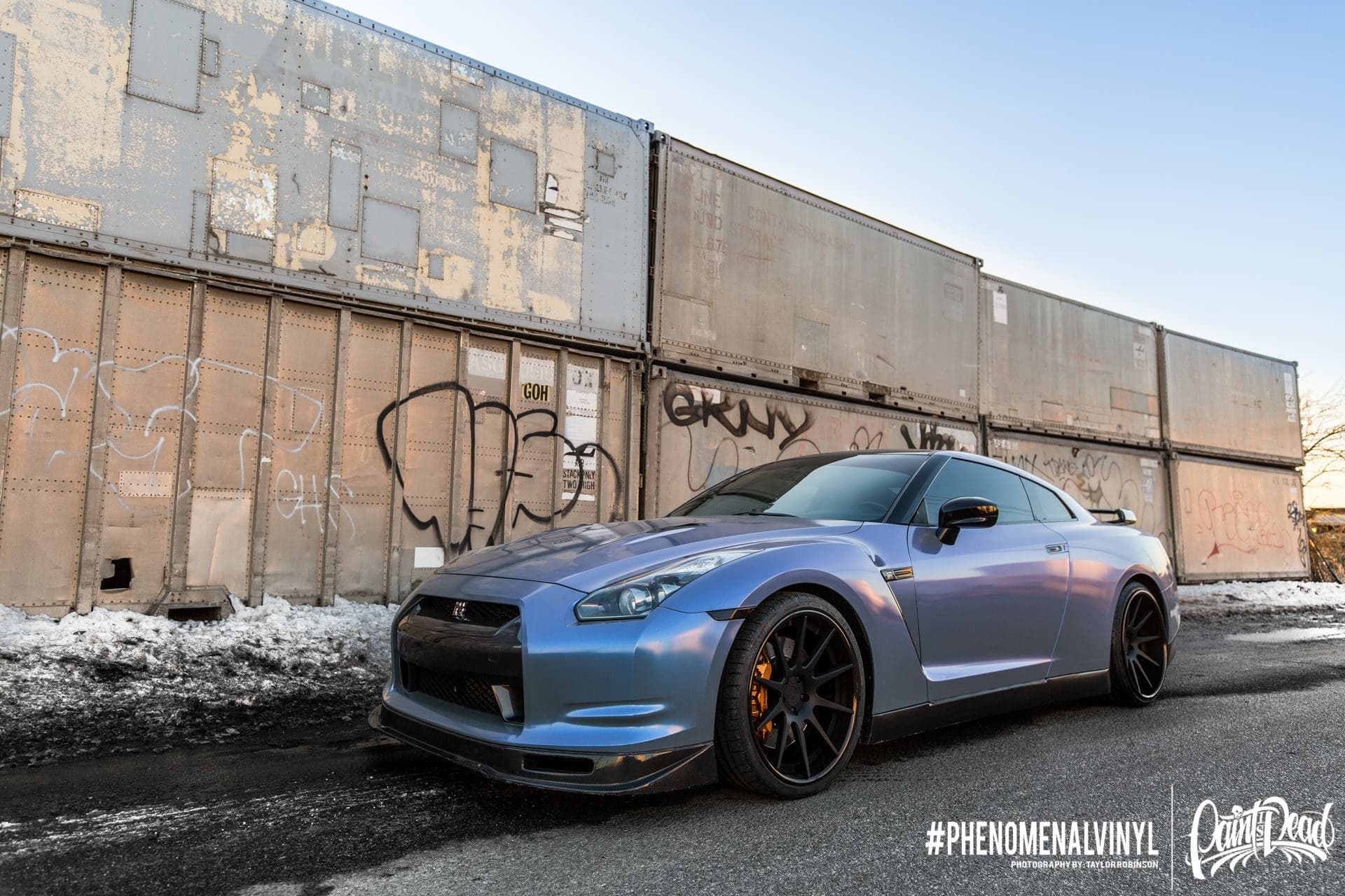 Gloss Blue Pearlescent Gloss Overlaminate wrap by KPMF, photograph 1 of 1