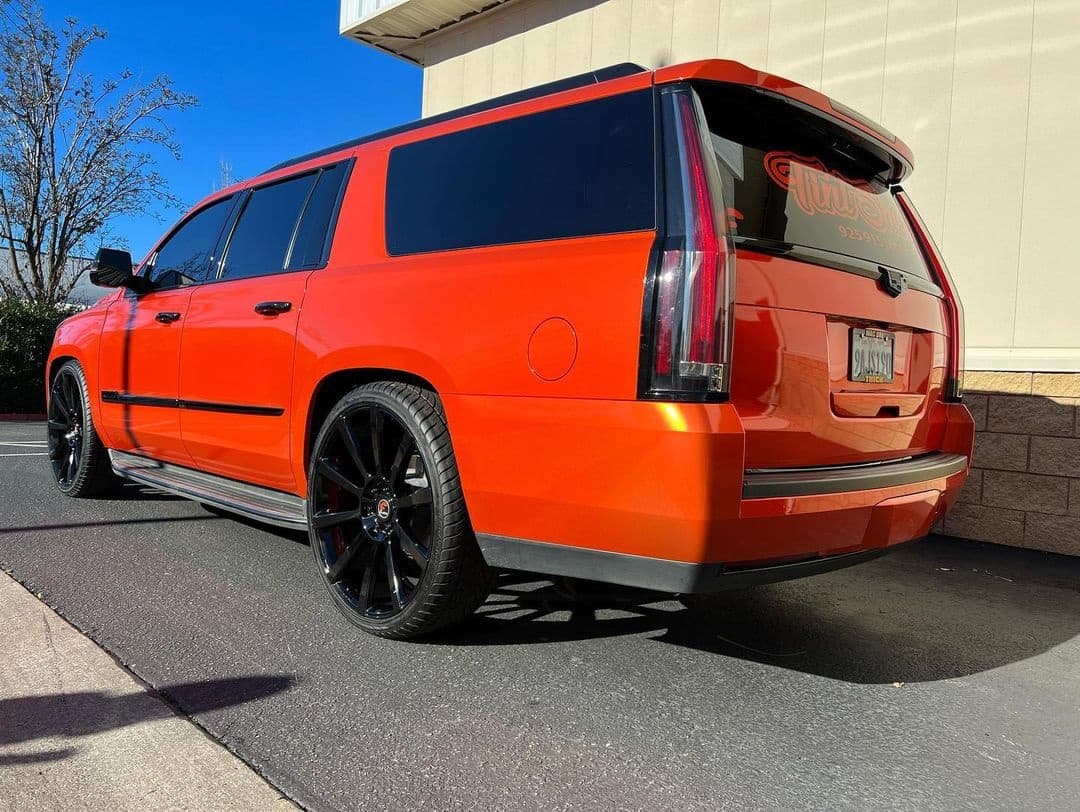 Metallic Gloss Ember Orange Gloss Metallic wrap by KPMF, photograph 2 of 4
