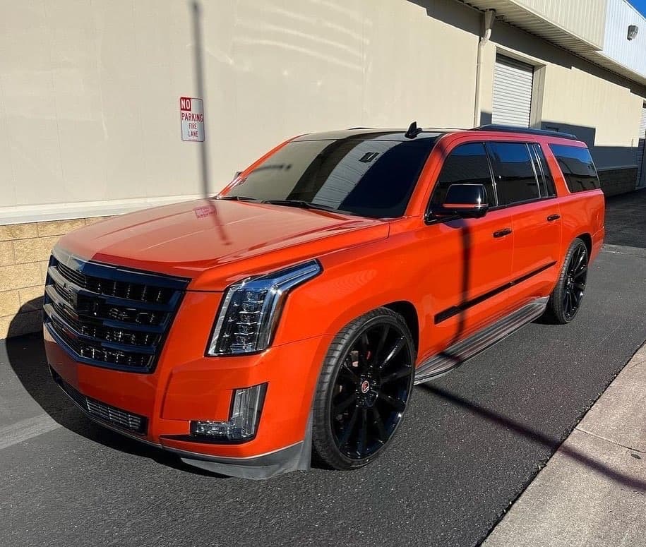 Metallic Gloss Ember Orange Gloss Metallic wrap by KPMF, photograph 3 of 4