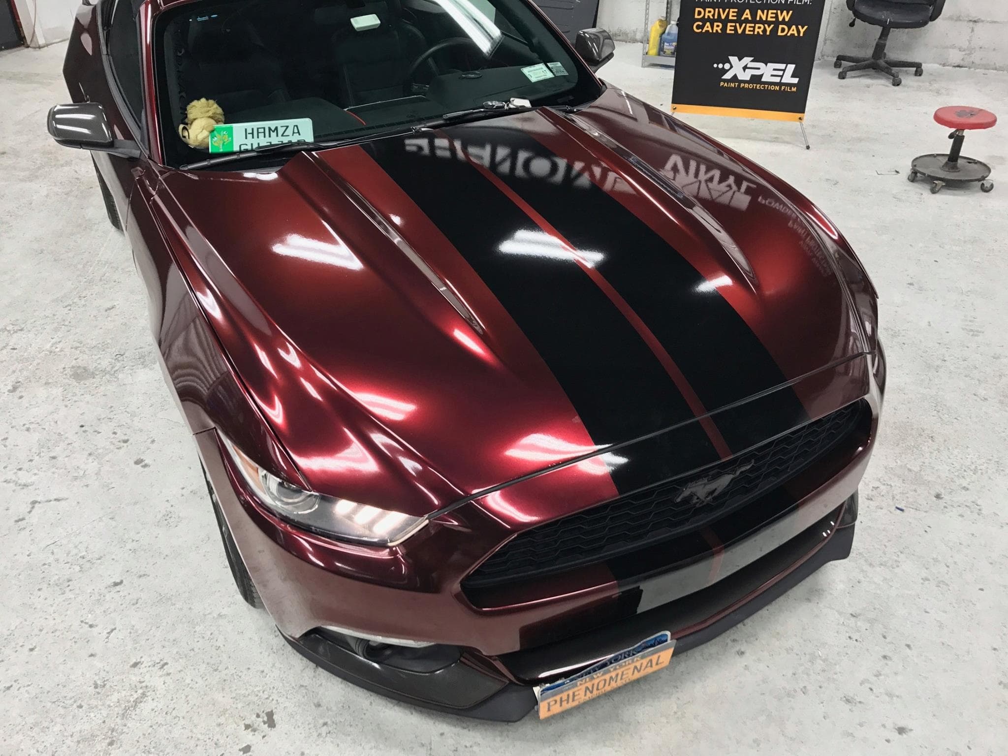 Black/Red Iridescent Gloss Gloss Iridescent wrap by KPMF, photograph 6 of 8