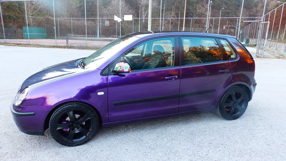 Purple/Black Iridescent Gloss Gloss Iridescent wrap by KPMF, photograph 1 of 3