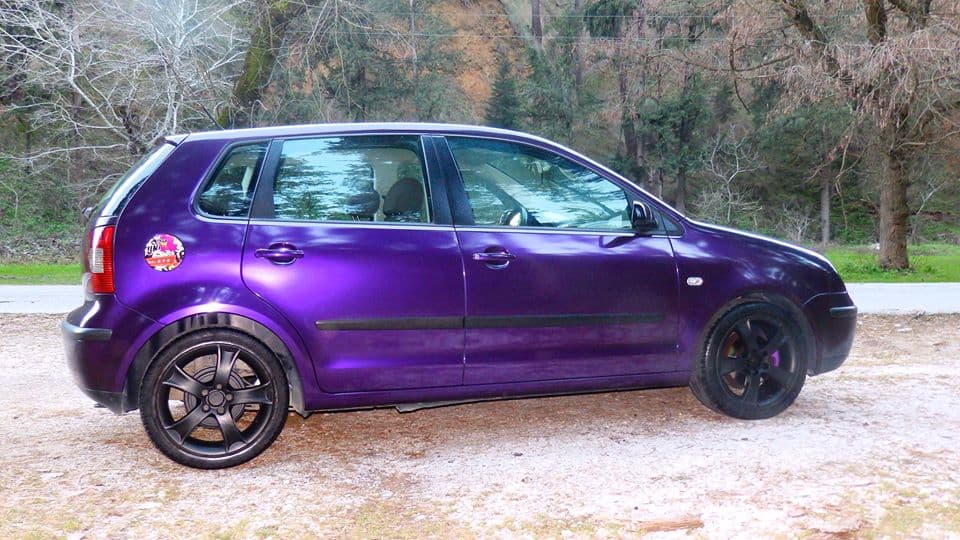 Purple/Black Iridescent Gloss Gloss Iridescent wrap by KPMF, photograph 2 of 3
