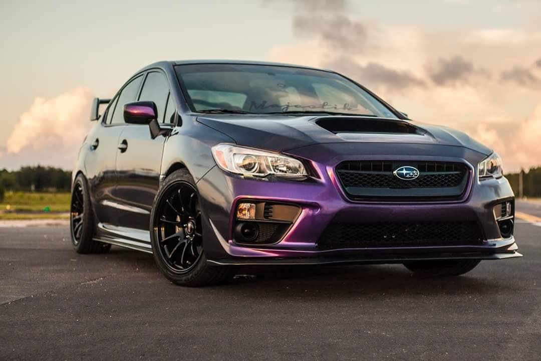 Purple/Black Iridescent Gloss Gloss Iridescent wrap by KPMF, photograph 3 of 3