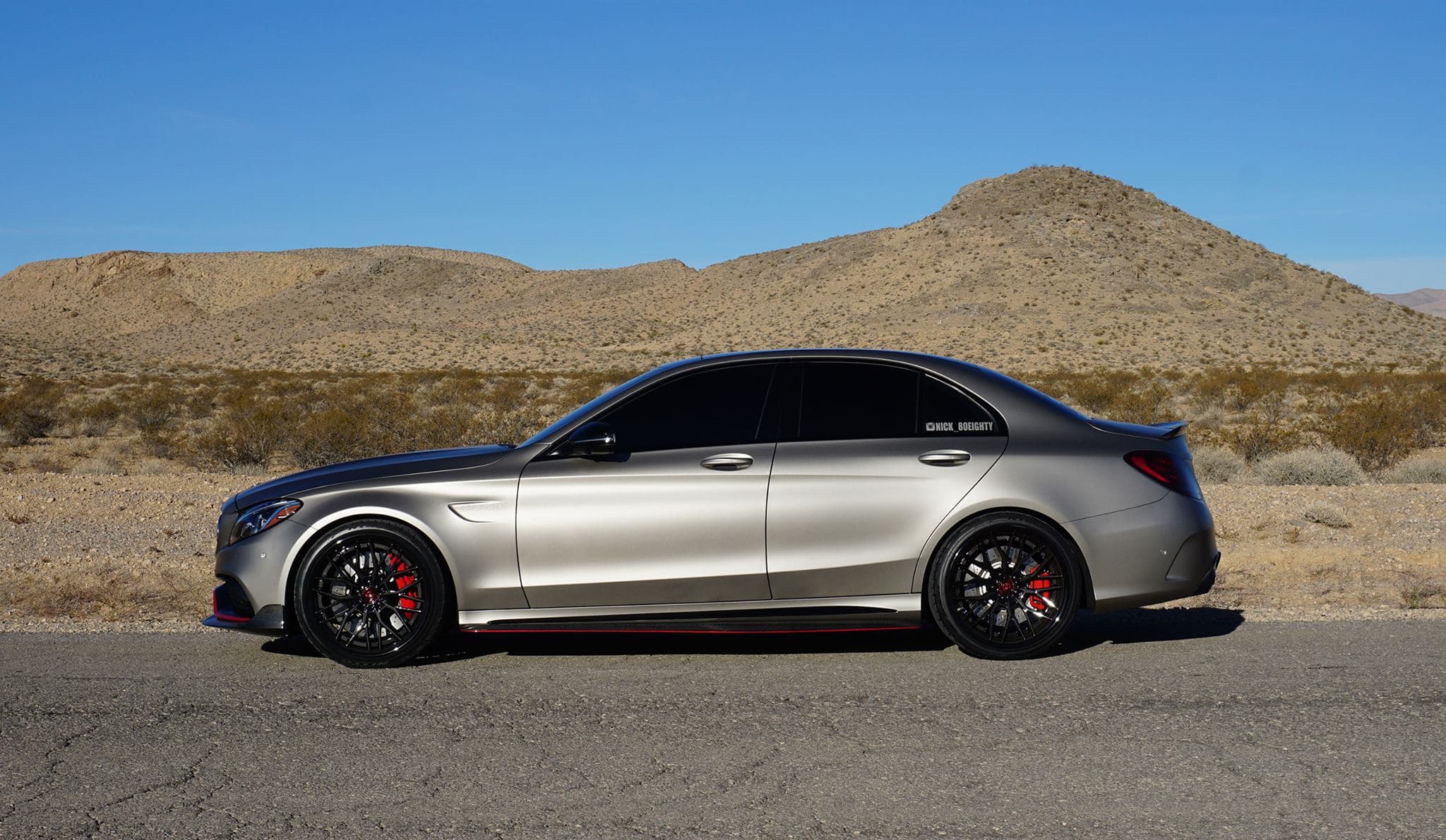 Matte Iced Silver Titanium Matte Metallic wrap by KPMF, photograph 3 of 7