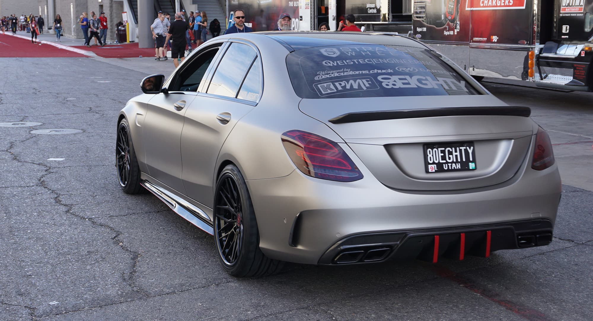 Matte Iced Silver Titanium Matte Metallic wrap by KPMF, photograph 6 of 7