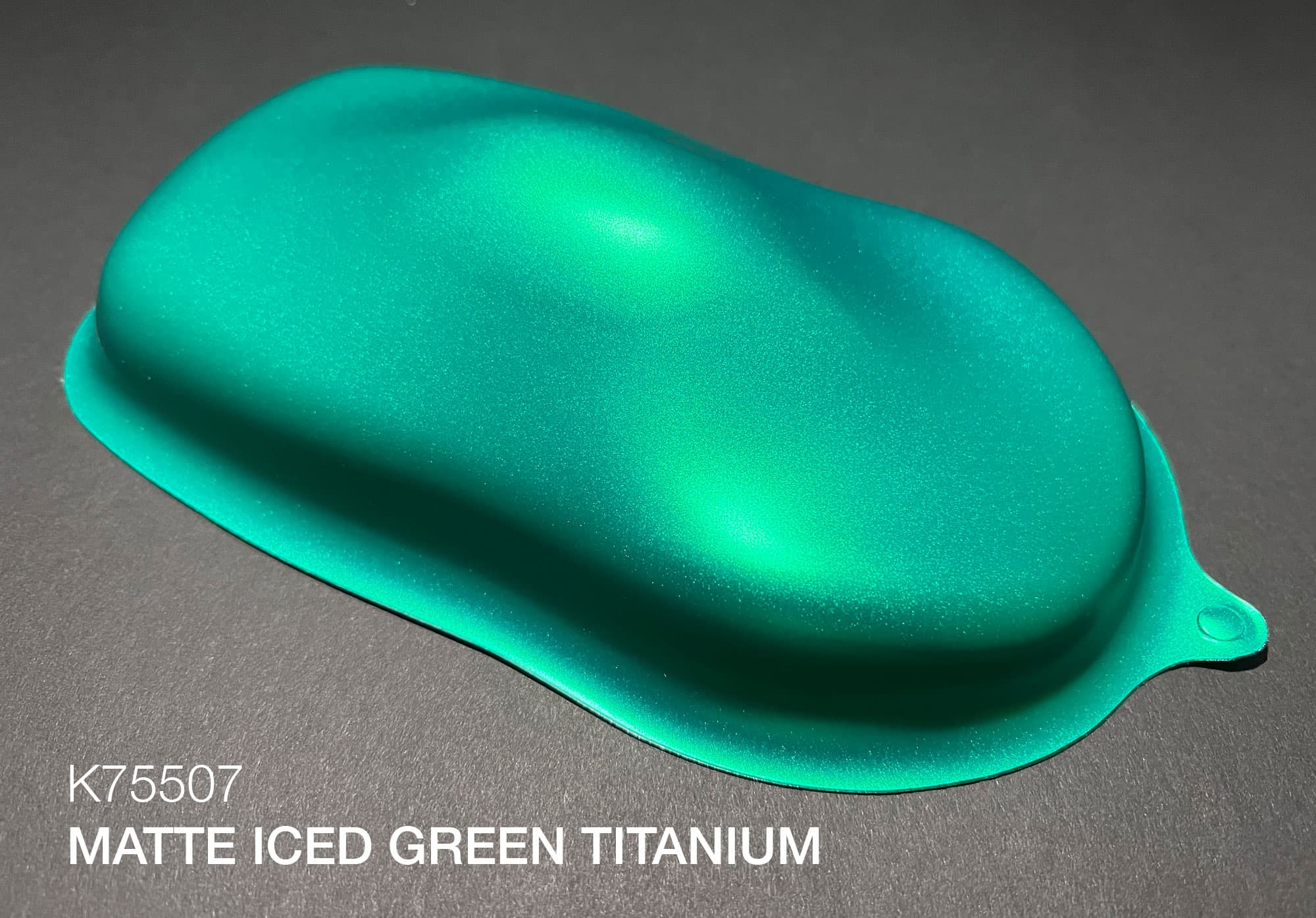 Matte Iced Green Titanium Matte Metallic wrap by KPMF, photograph 1 of 1
