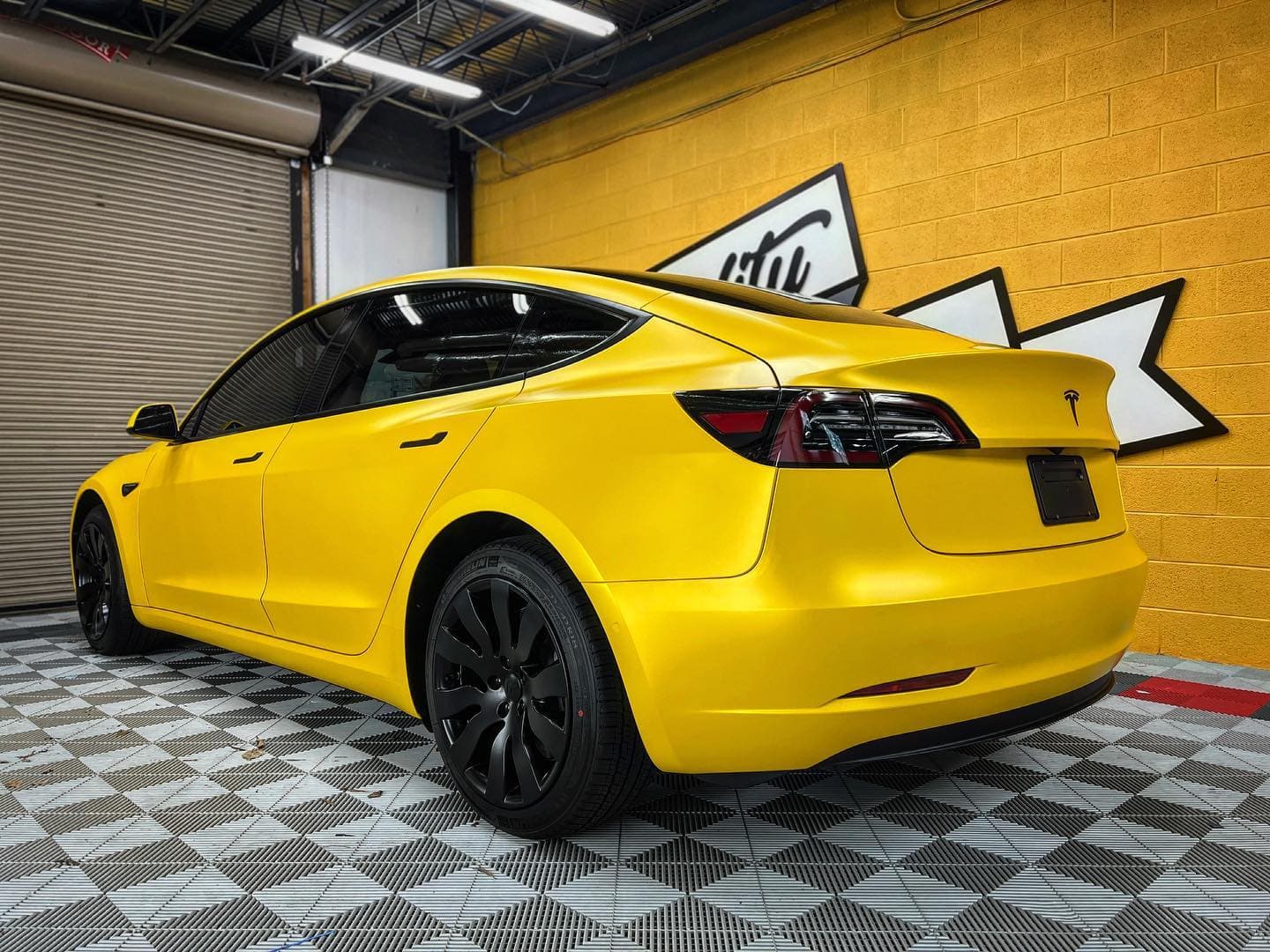 Matte Sonic Yellow Pearl Matte Pearlescent wrap by KPMF, photograph 6 of 8