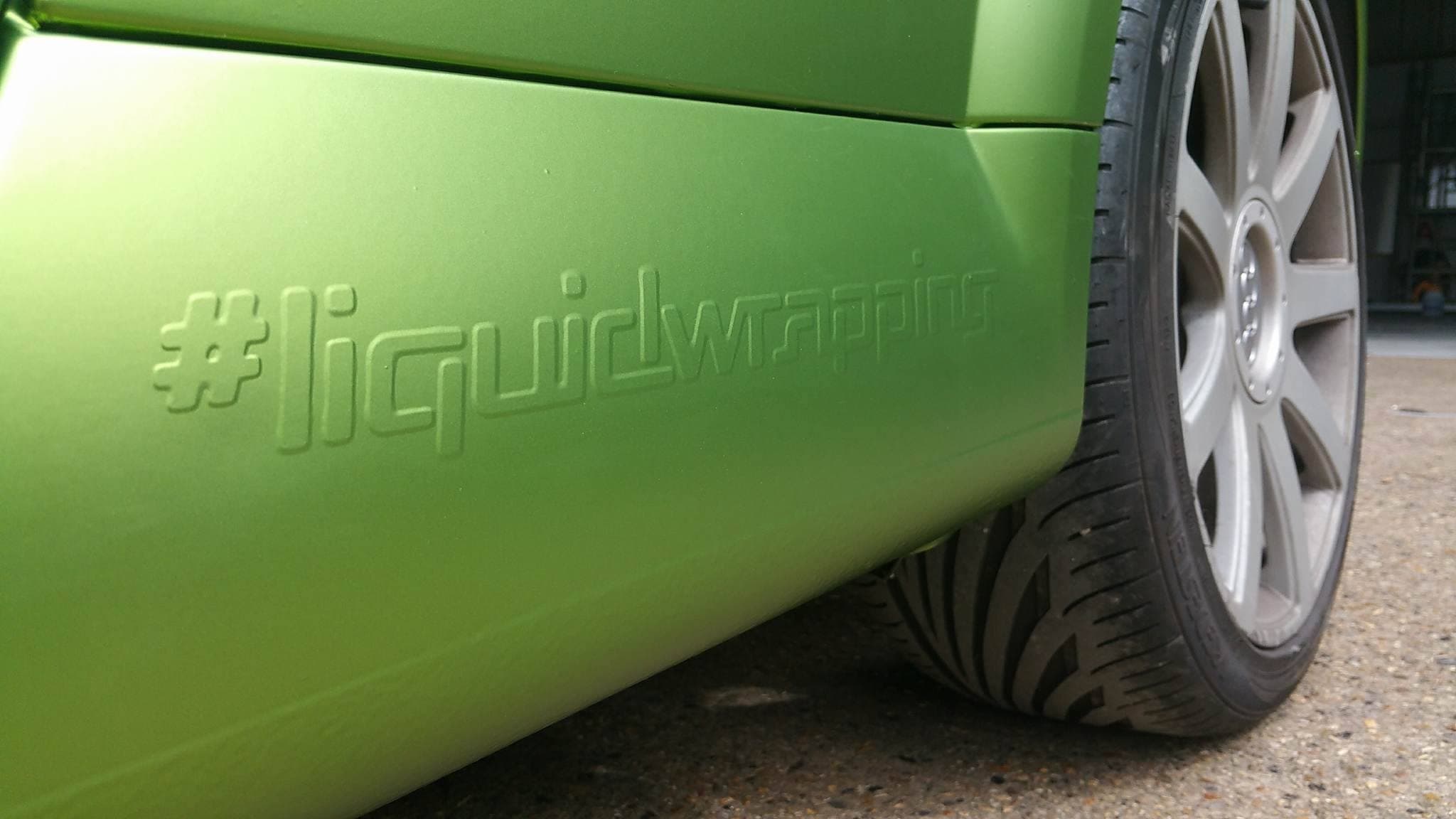 Matte Viper Green Metallic Matte Metallic wrap by KPMF, photograph 1 of 6