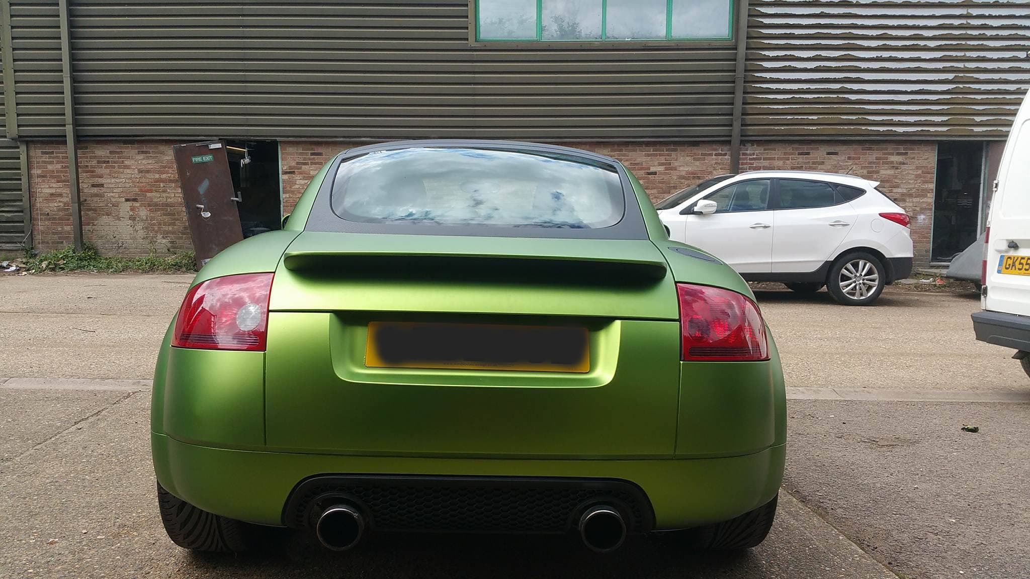 Matte Viper Green Metallic Matte Metallic wrap by KPMF, photograph 4 of 6