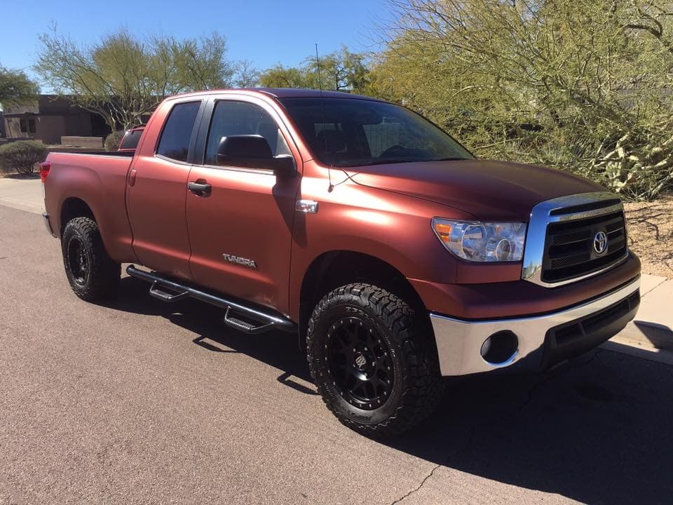 Matte Russet Red Metallic Matte Metallic wrap by KPMF, photograph 4 of 8