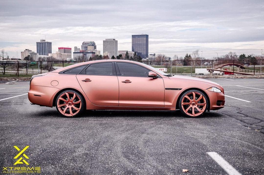 Satin Rose Gold Satin wrap by KPMF, photograph 1 of 1