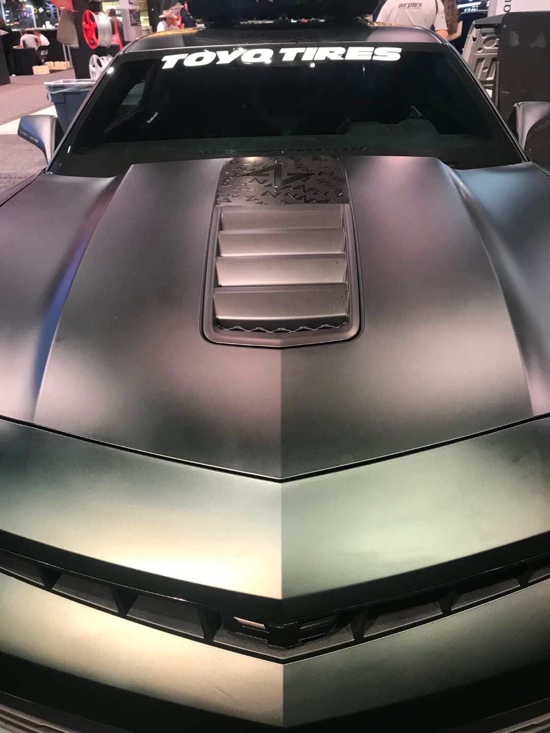 Matte Platinum Dark Sage Iridescent Matte Iridescent wrap by KPMF, photograph 7 of 8