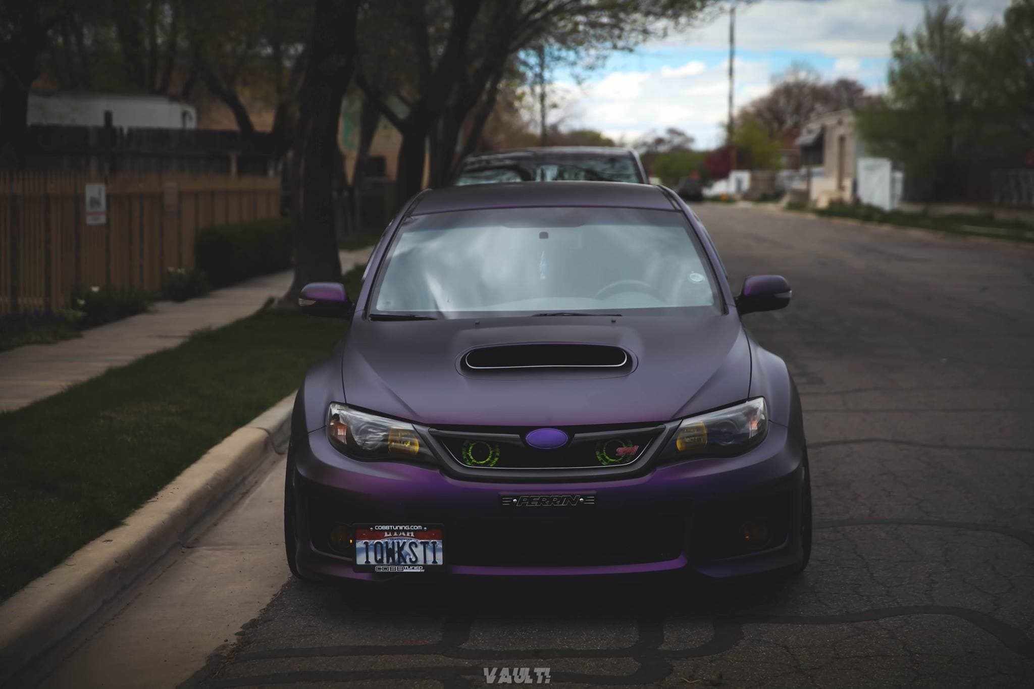 Matte Purple/Black Iridescent Matte Iridescent wrap by KPMF, photograph 4 of 8