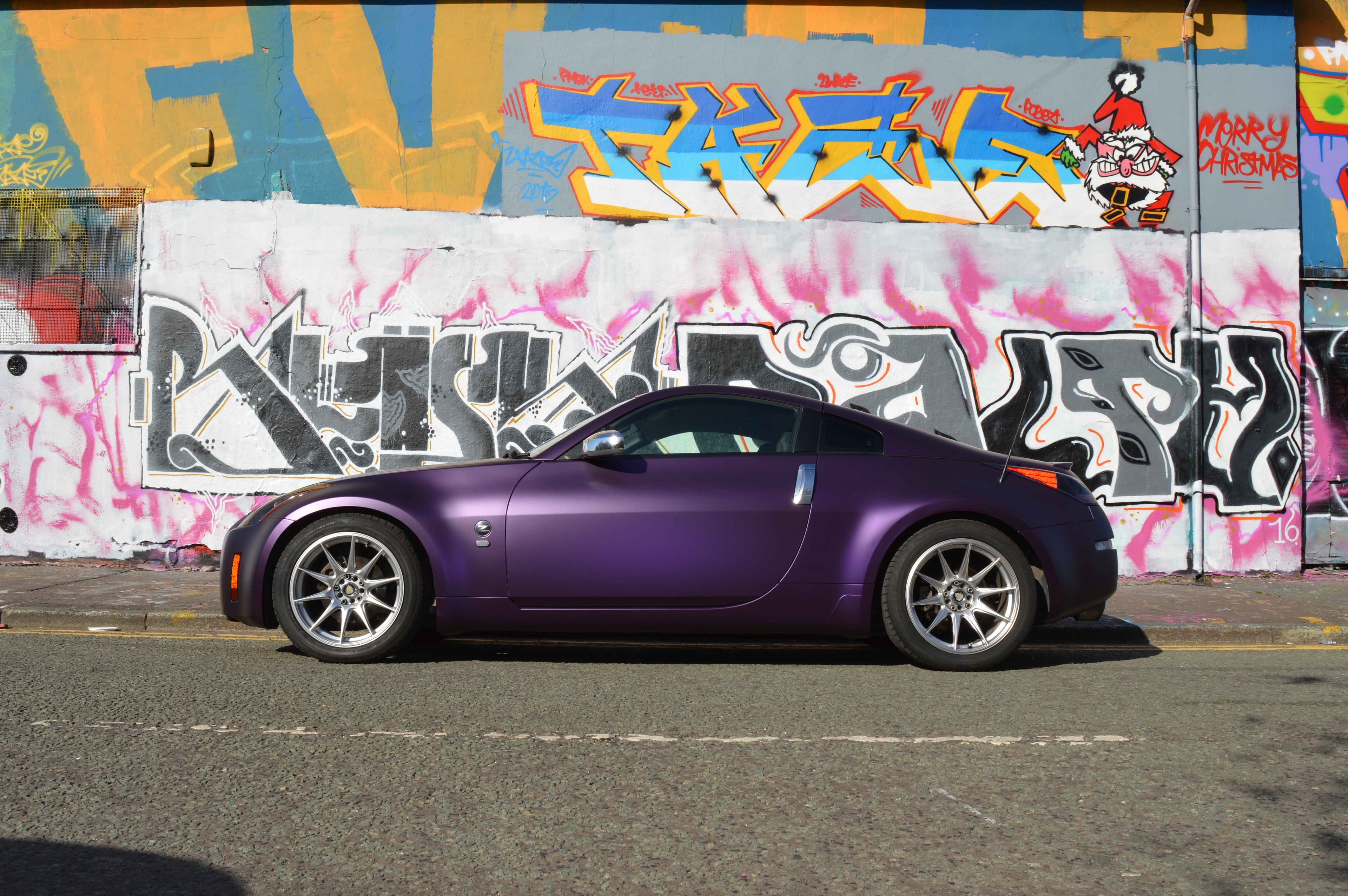 Matte Purple/Black Iridescent Matte Iridescent wrap by KPMF, photograph 5 of 8
