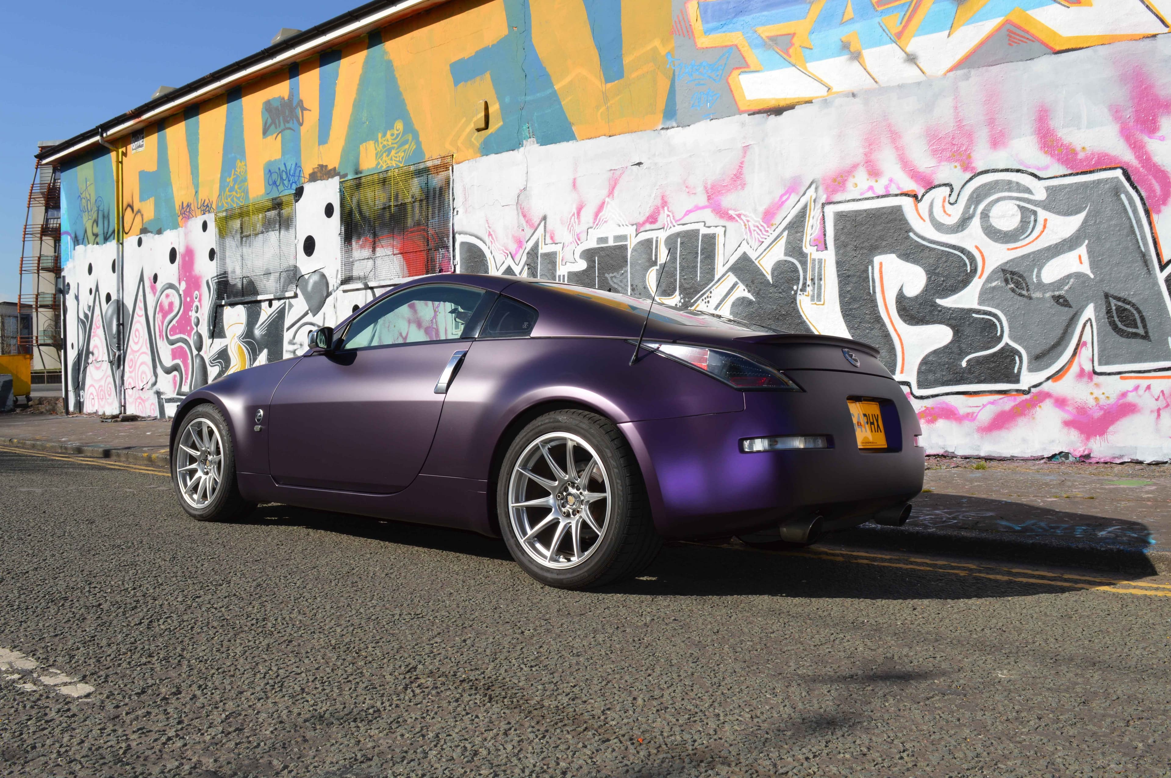 Matte Purple/Black Iridescent Matte Iridescent wrap by KPMF, photograph 6 of 8