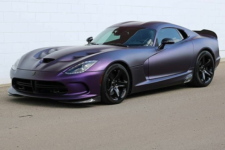 Matte Purple/Black Iridescent Matte Iridescent wrap by KPMF, photograph 8 of 8