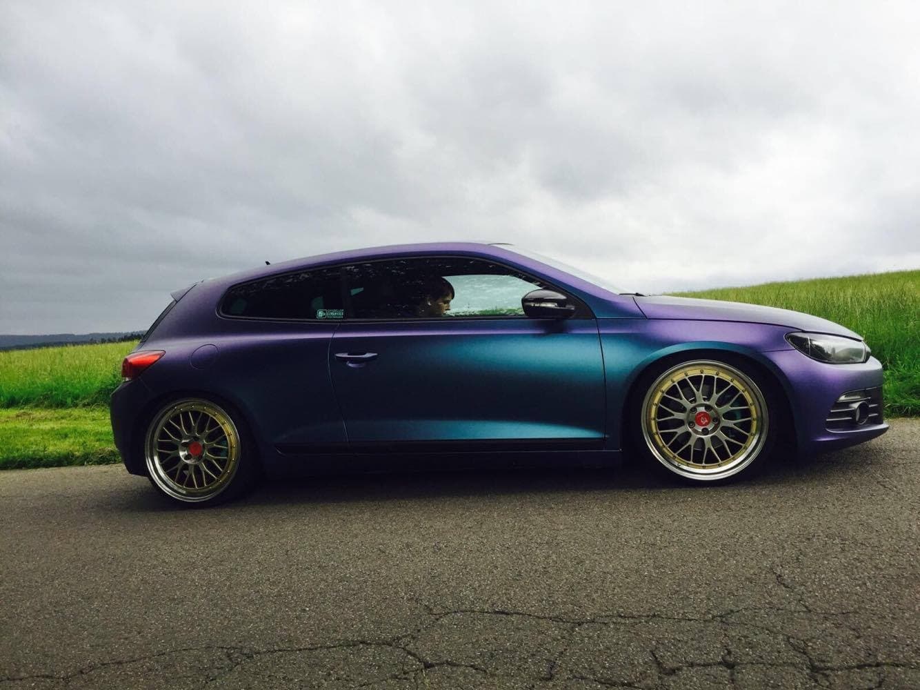 Matte Purple/Blue Iridescent Matte Iridescent wrap by KPMF, photograph 4 of 8