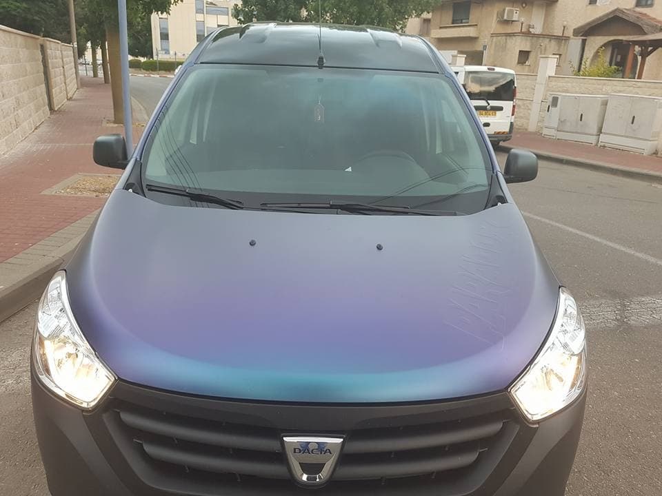 Matte Purple/Blue Iridescent Matte Iridescent wrap by KPMF, photograph 5 of 8