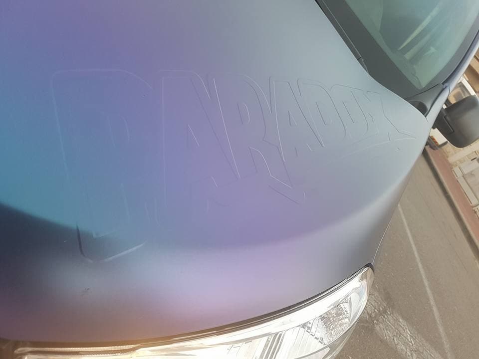 Matte Purple/Blue Iridescent Matte Iridescent wrap by KPMF, photograph 7 of 8