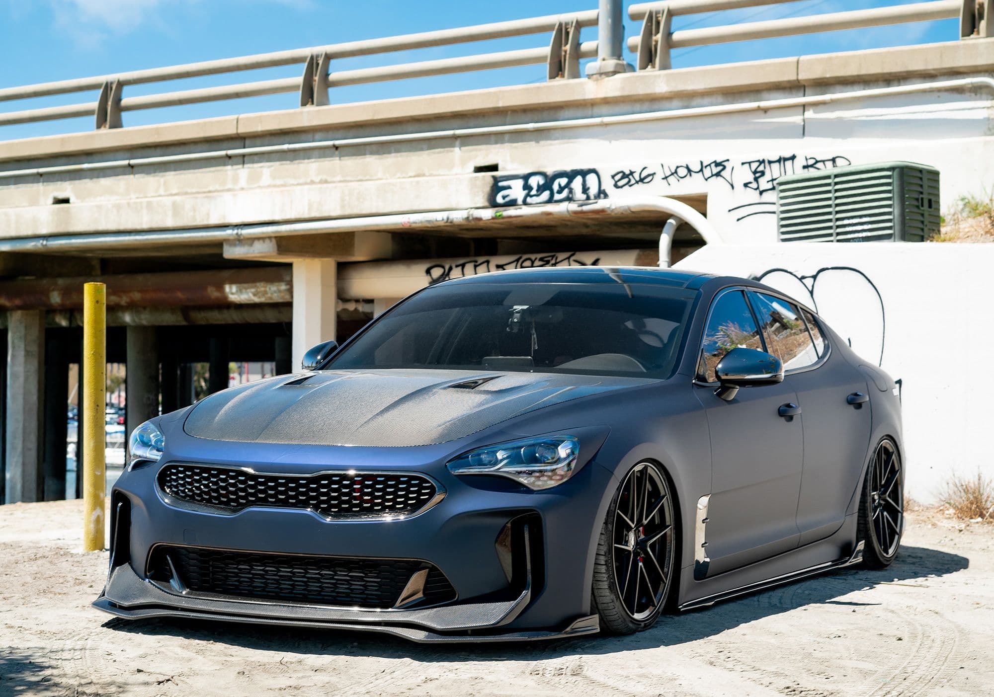 Absolute Matte Quantum Blue Absolute Matte wrap by KPMF, photograph 1 of 2