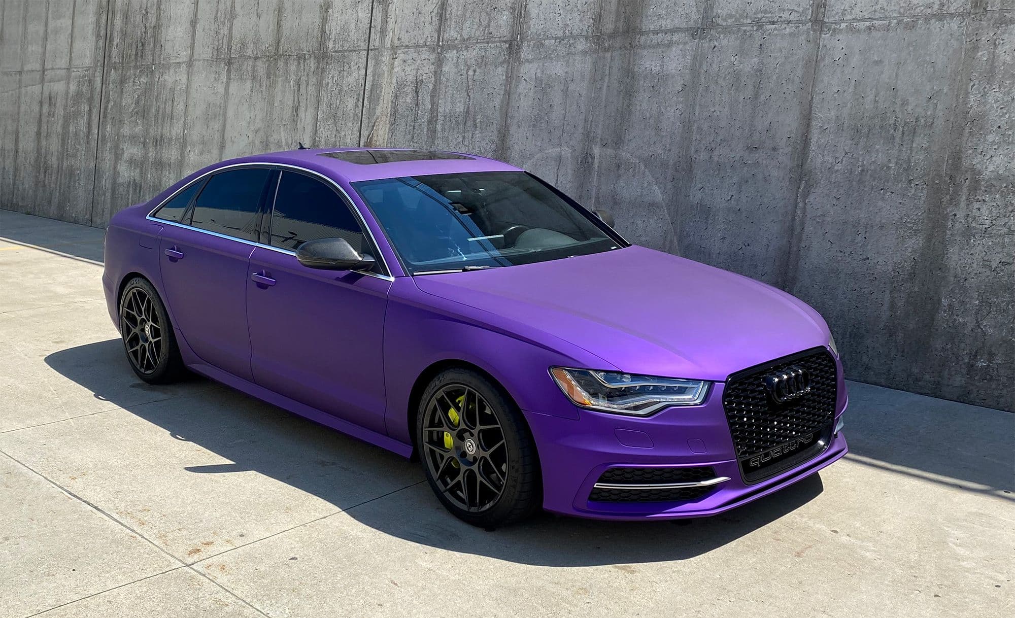 Absolute Matte Royal Amethyst Absolute Matte wrap by KPMF, photograph 1 of 3