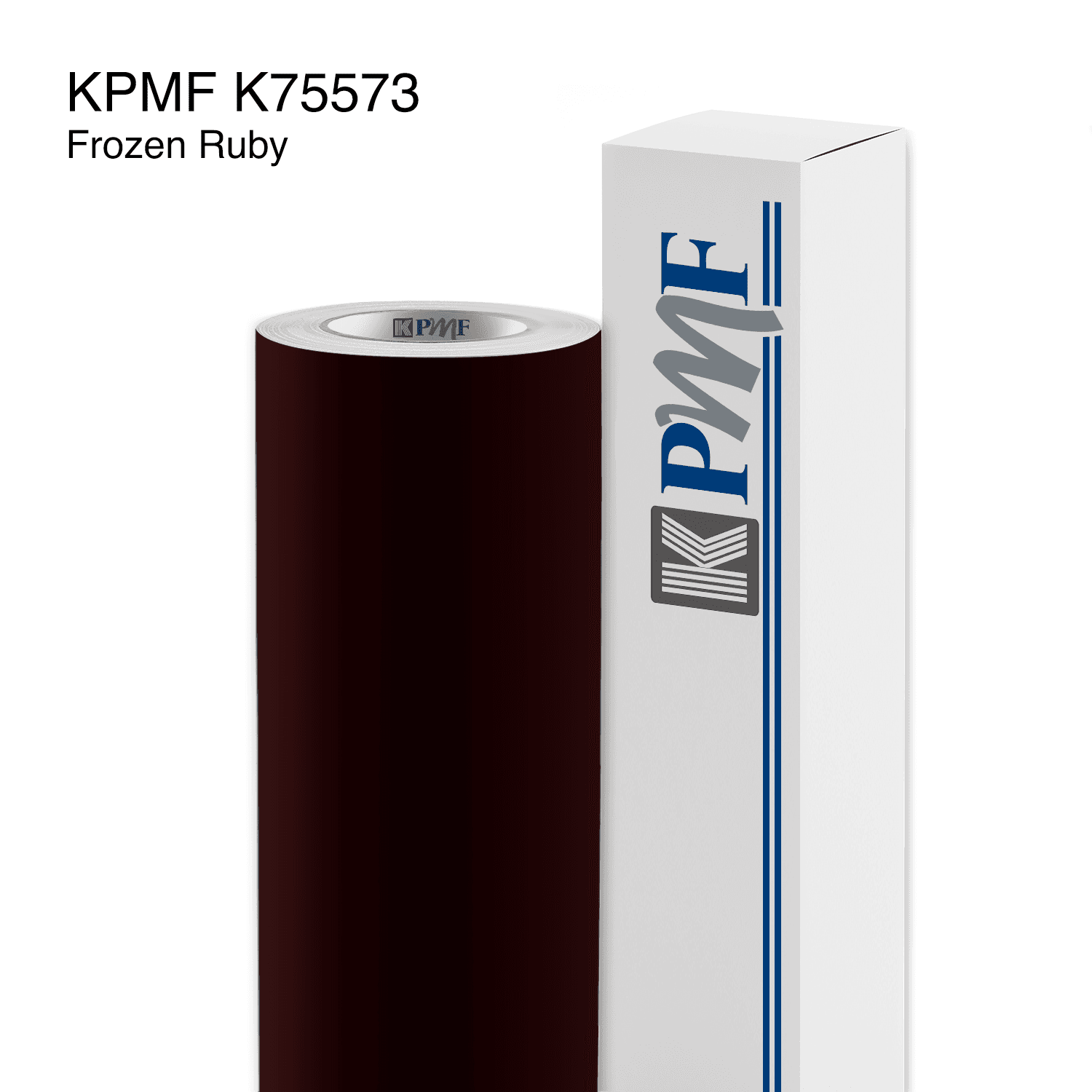 Frozen Ruby Metallic film swatch
