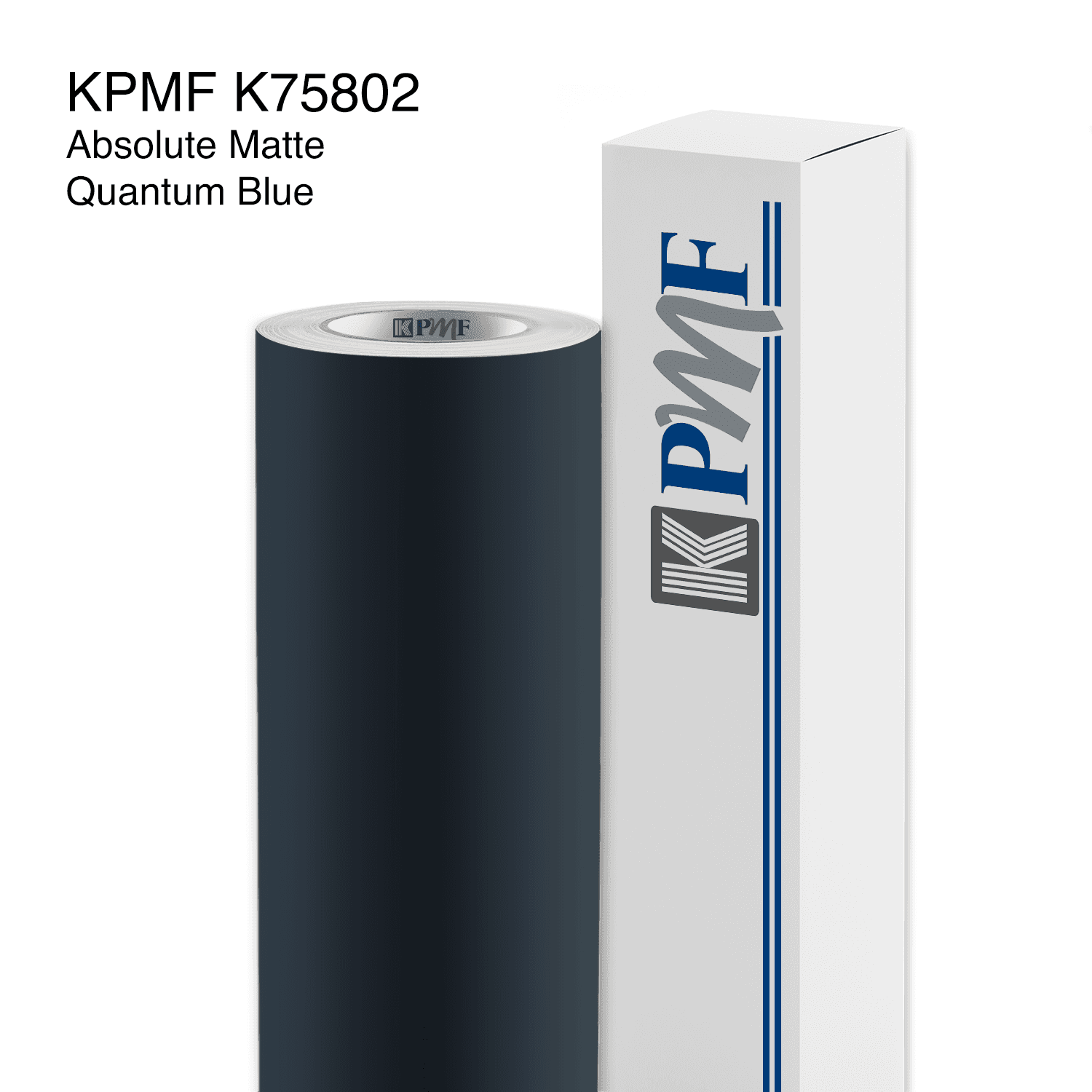 Absolute Matte Quantum Blue film swatch