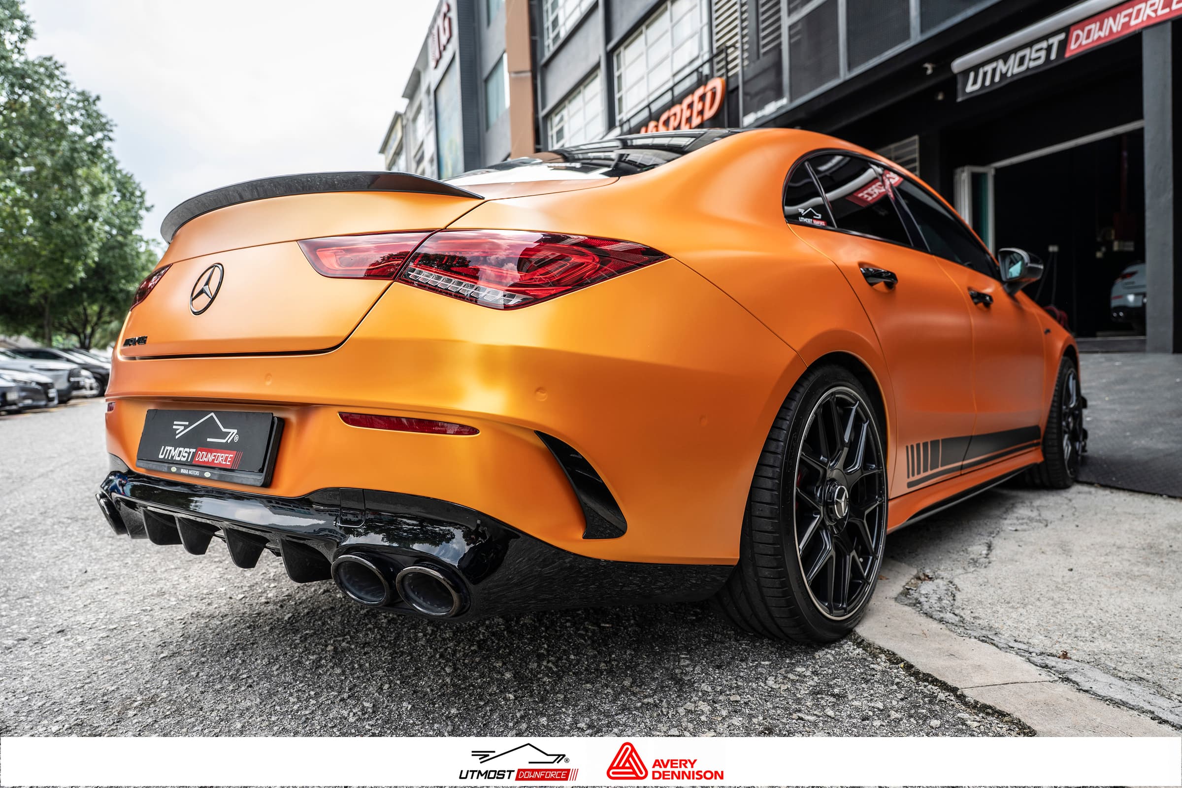 Satin Stunning Orange Satin wrap by Avery Dennison, photograph 22 of 22