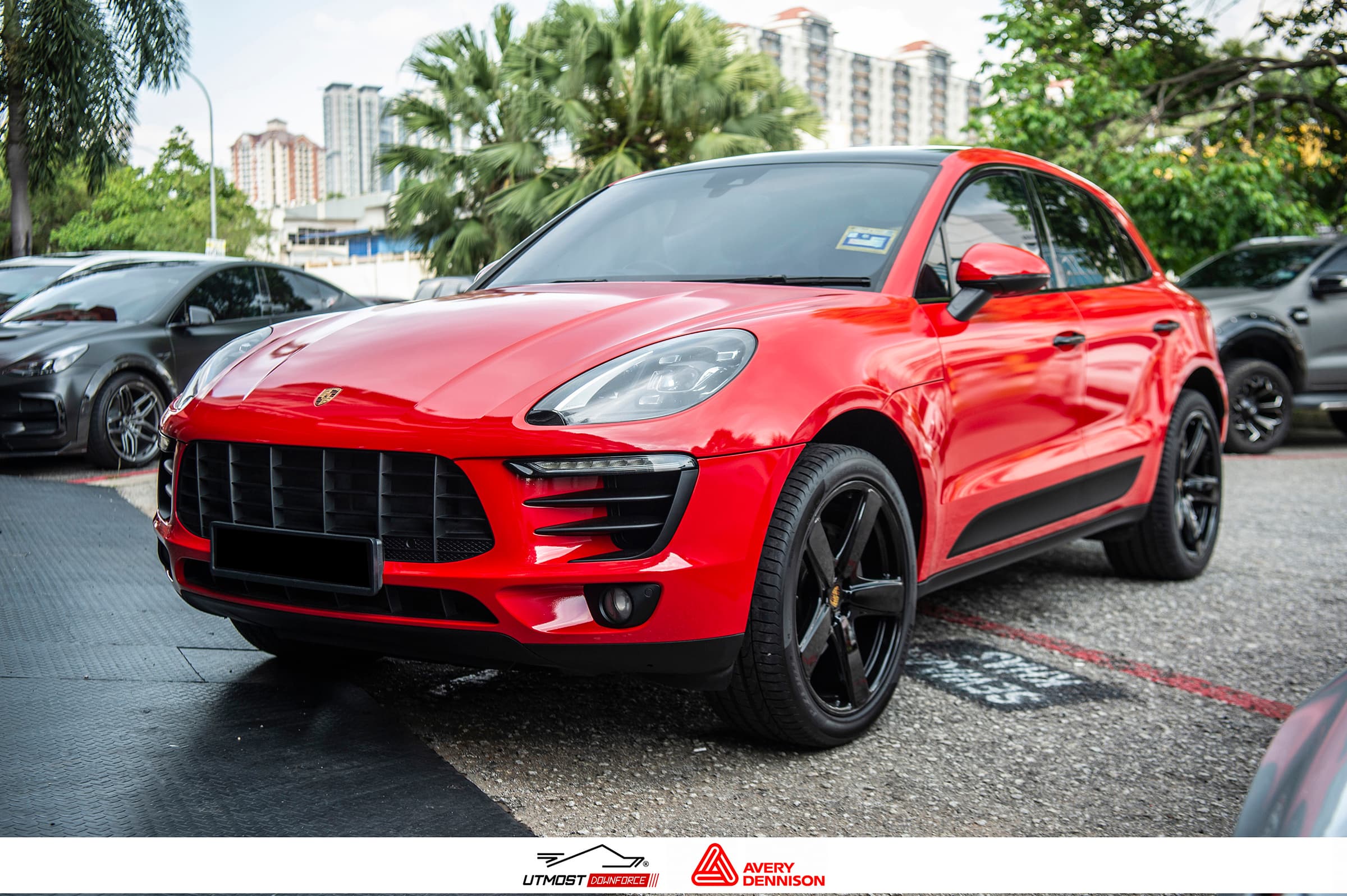 Gloss Carmine Red Gloss wrap by Avery Dennison, photograph 11 of 13