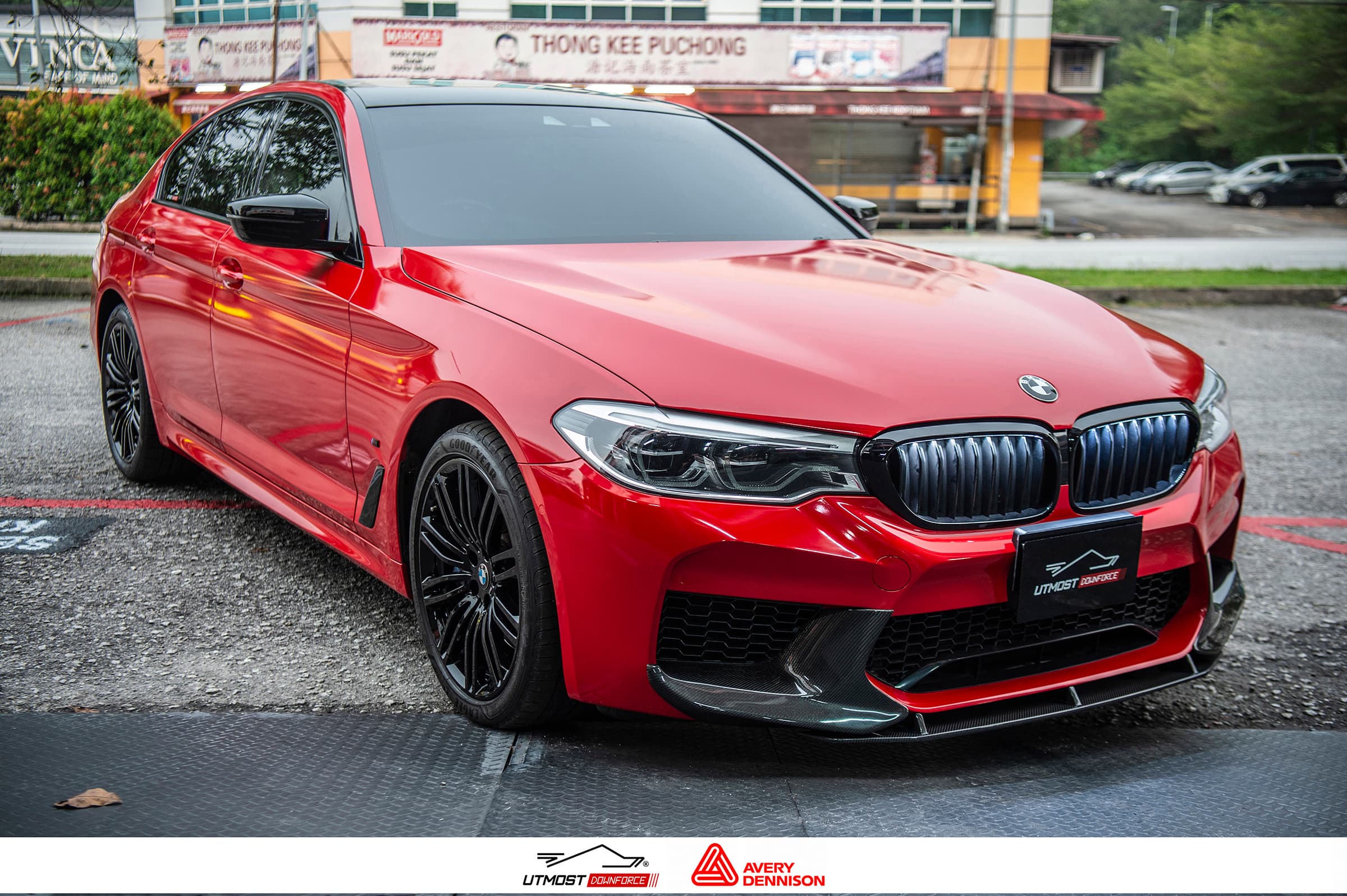 Gloss Carmine Red Gloss wrap by Avery Dennison, photograph 6 of 13