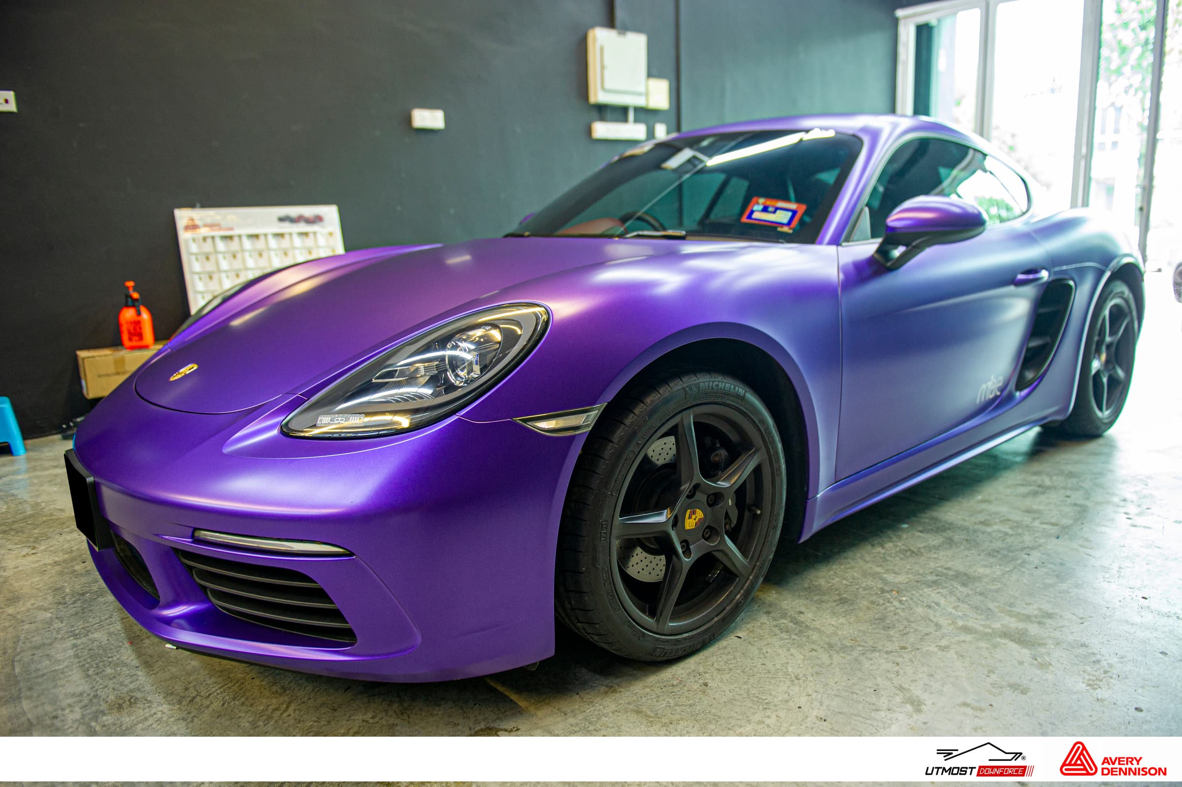 Satin Metallic Purple Satin Metallic wrap by Avery Dennison, photograph 22 of 24