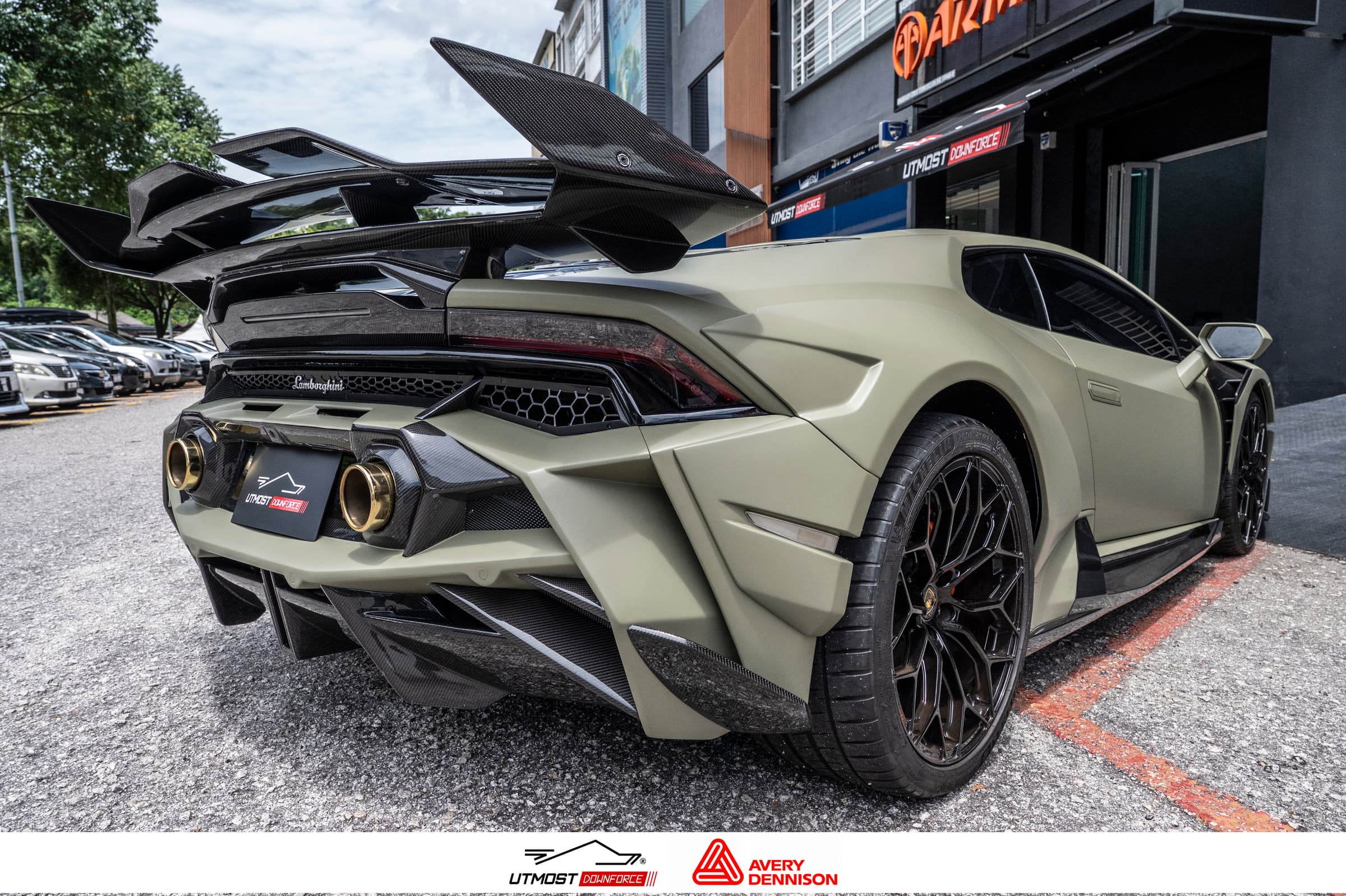Matte Khaki Green Matte wrap by Avery Dennison, photograph 10 of 15