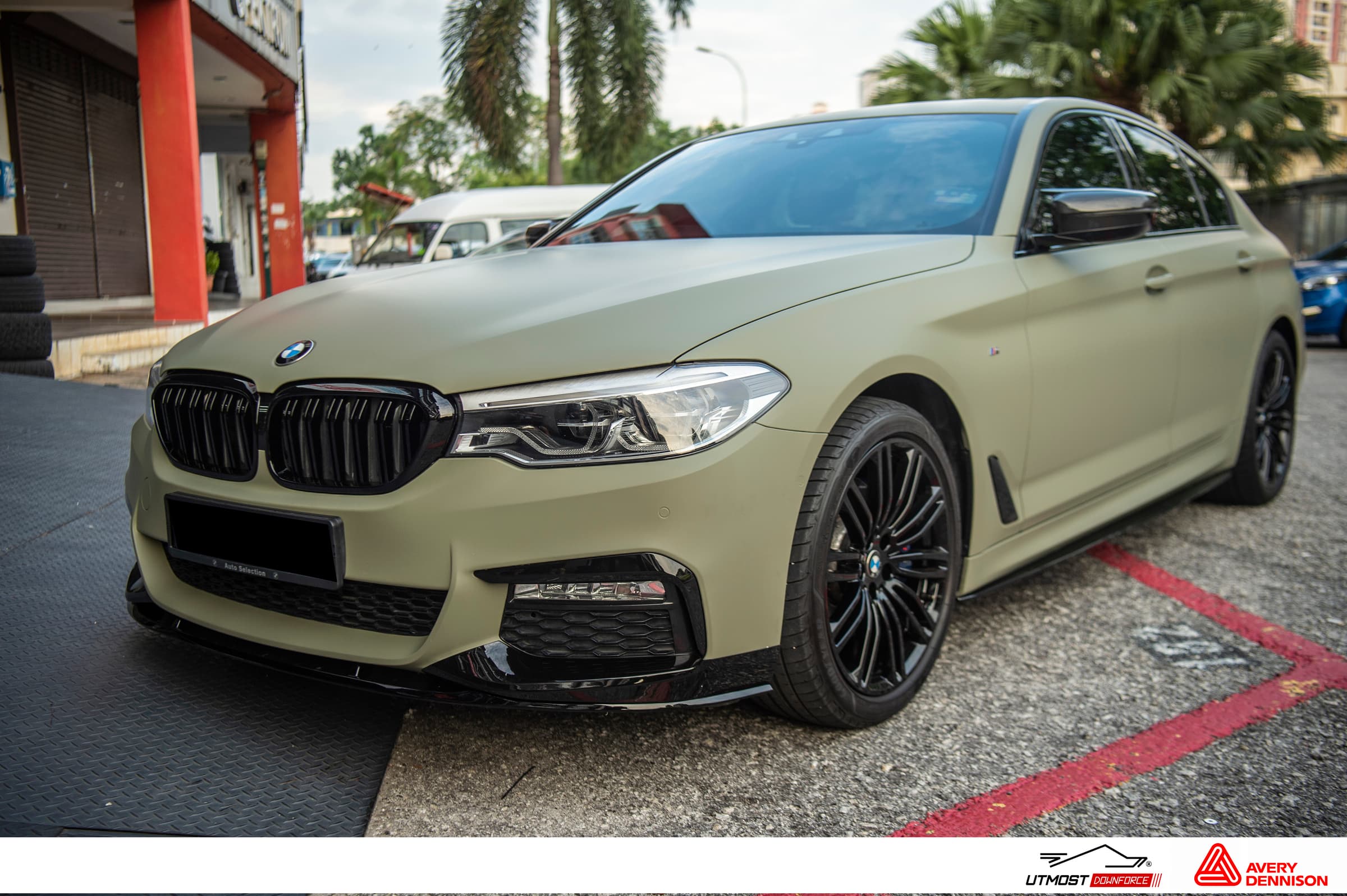 Matte Khaki Green Matte wrap by Avery Dennison, photograph 11 of 15