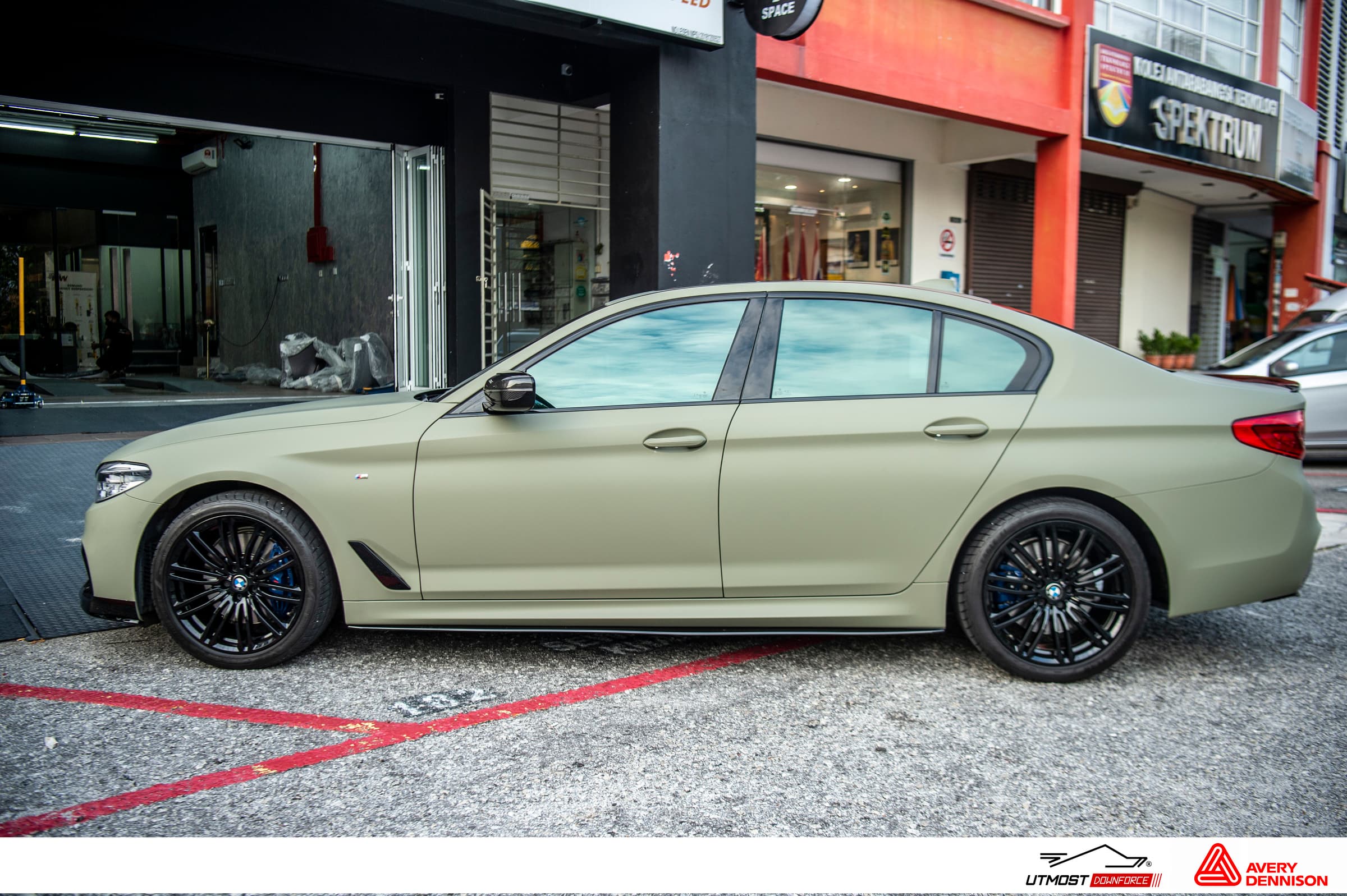 Matte Khaki Green Matte wrap by Avery Dennison, photograph 13 of 15